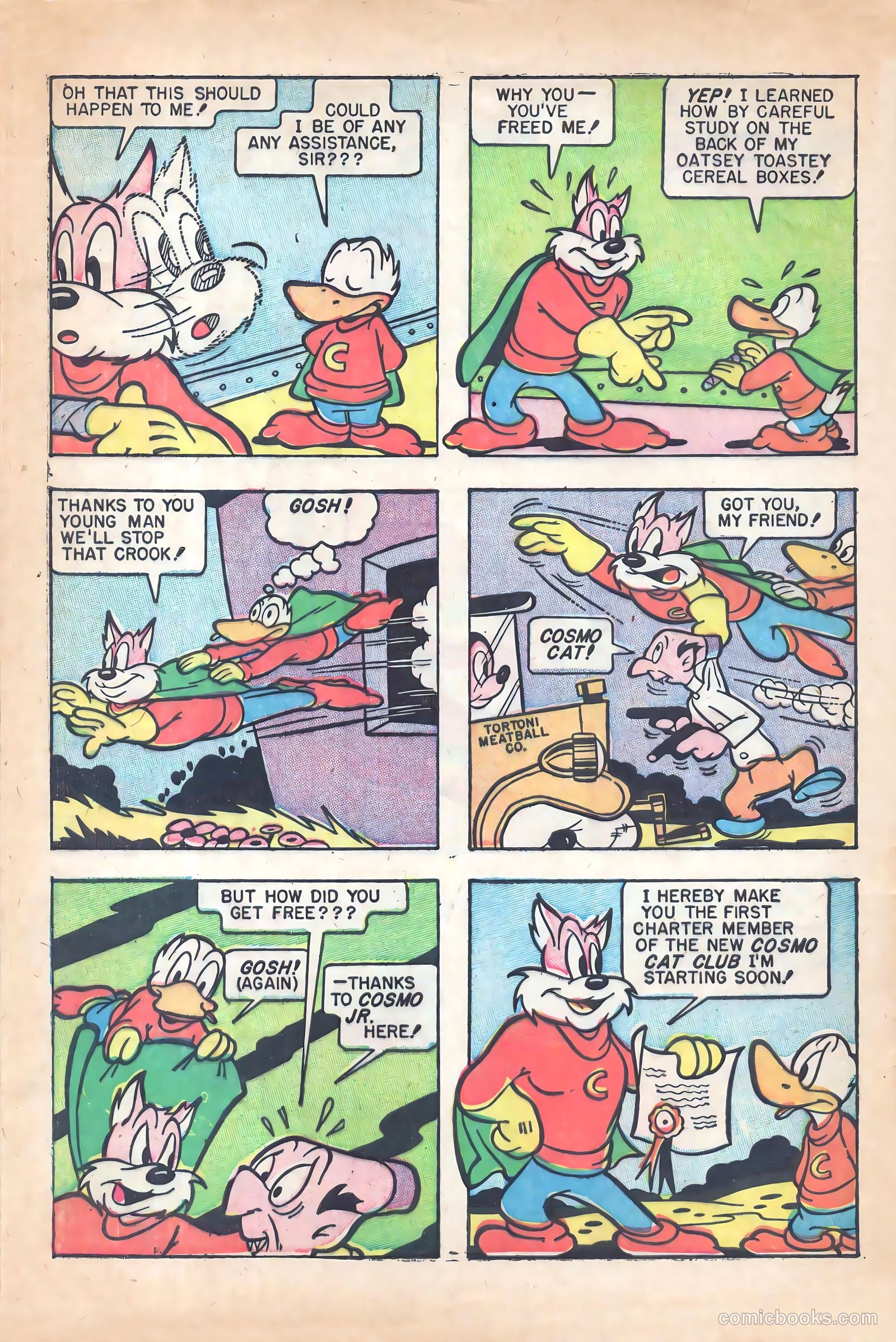 Cosmo Cat #1 (1958) — page 8 of 36
