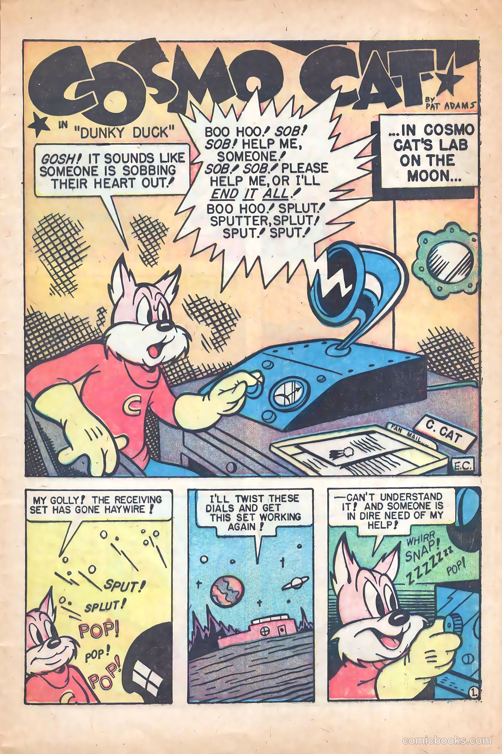 Cosmo Cat #1 (1958) — page 9 of 36