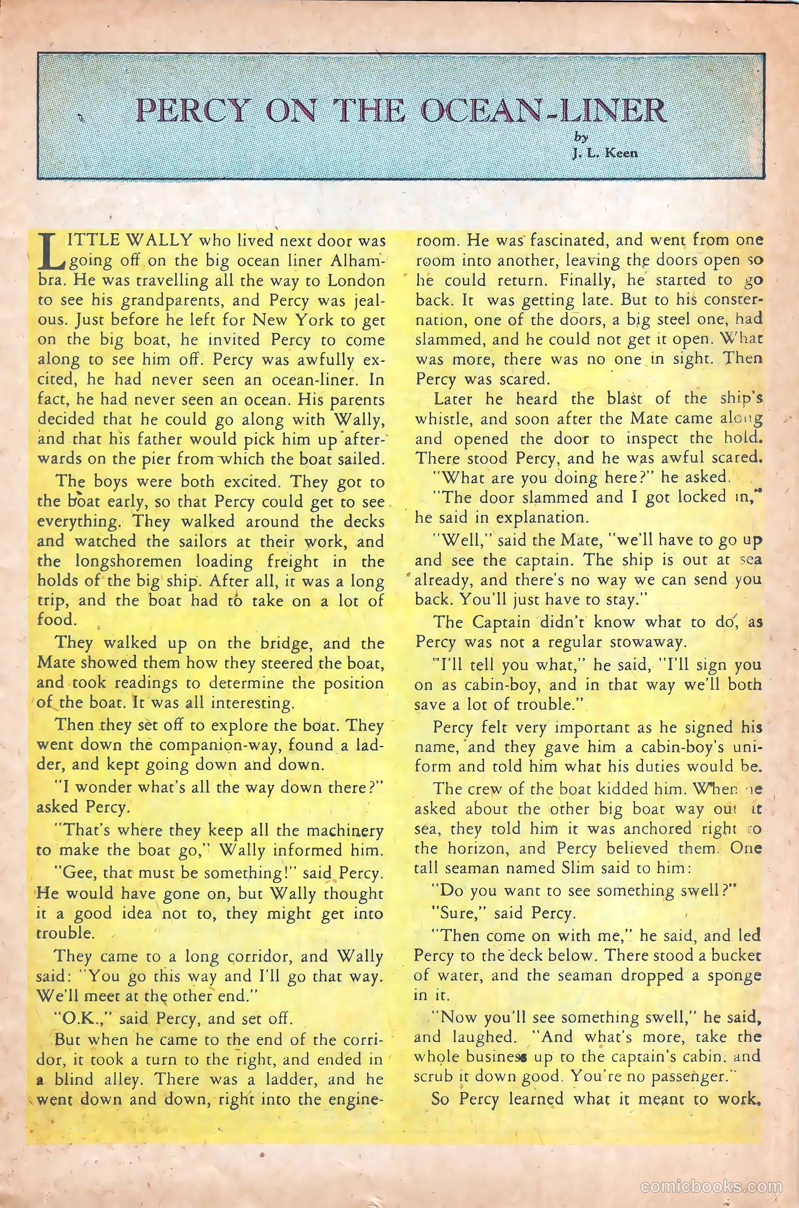 Cosmo Cat #1 (1958) — page 15 of 36