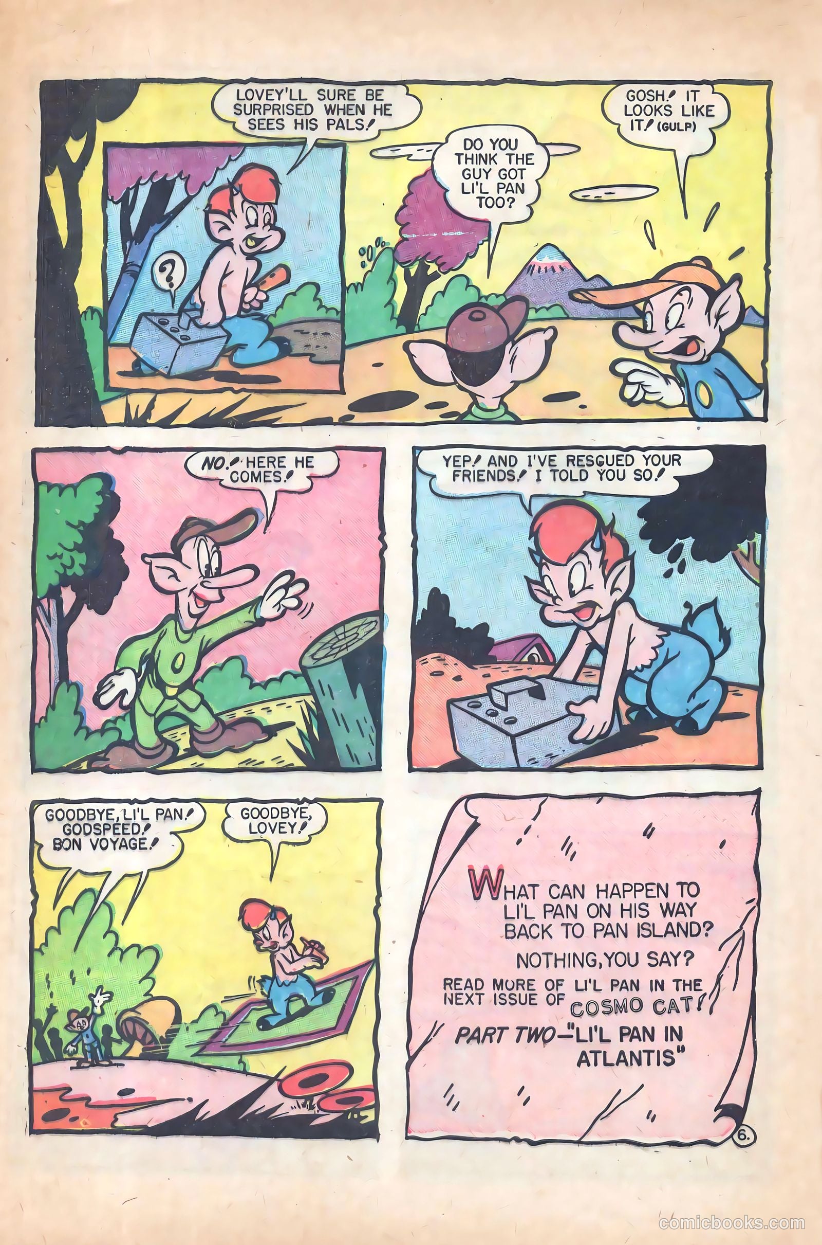 Cosmo Cat #1 (1958) — page 28 of 36