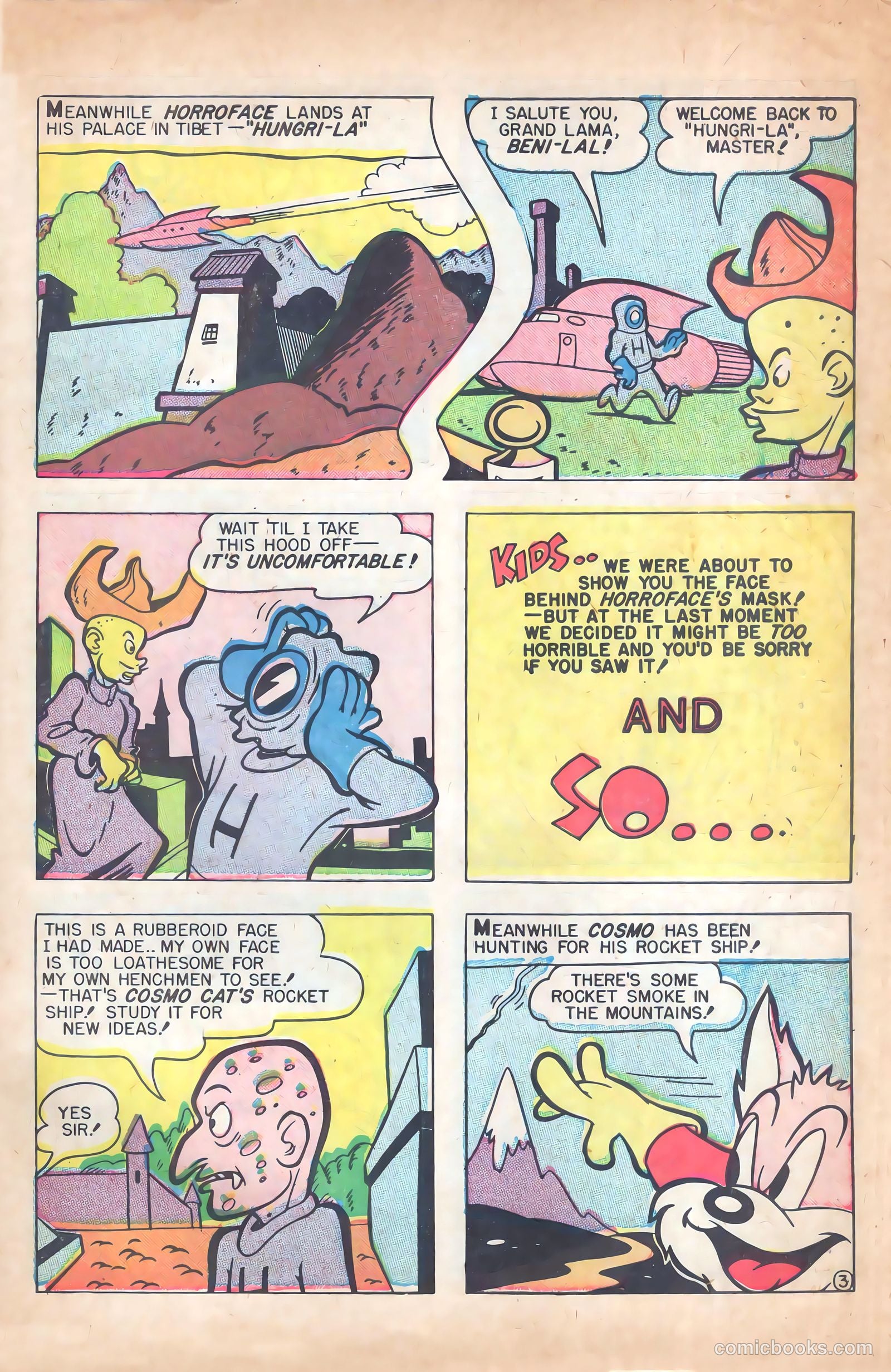 Cosmo Cat #1 (1958) — page 31 of 36
