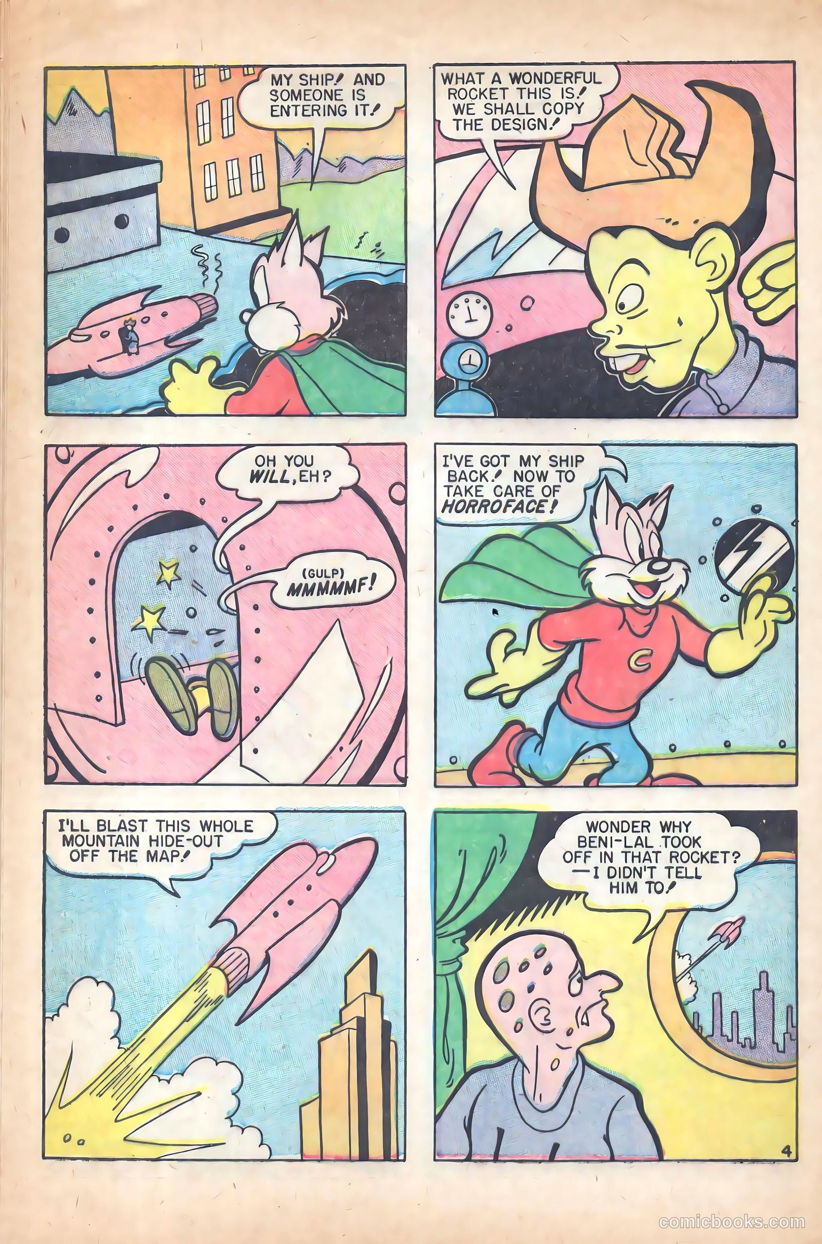 Cosmo Cat #1 (1958) — page 32 of 36
