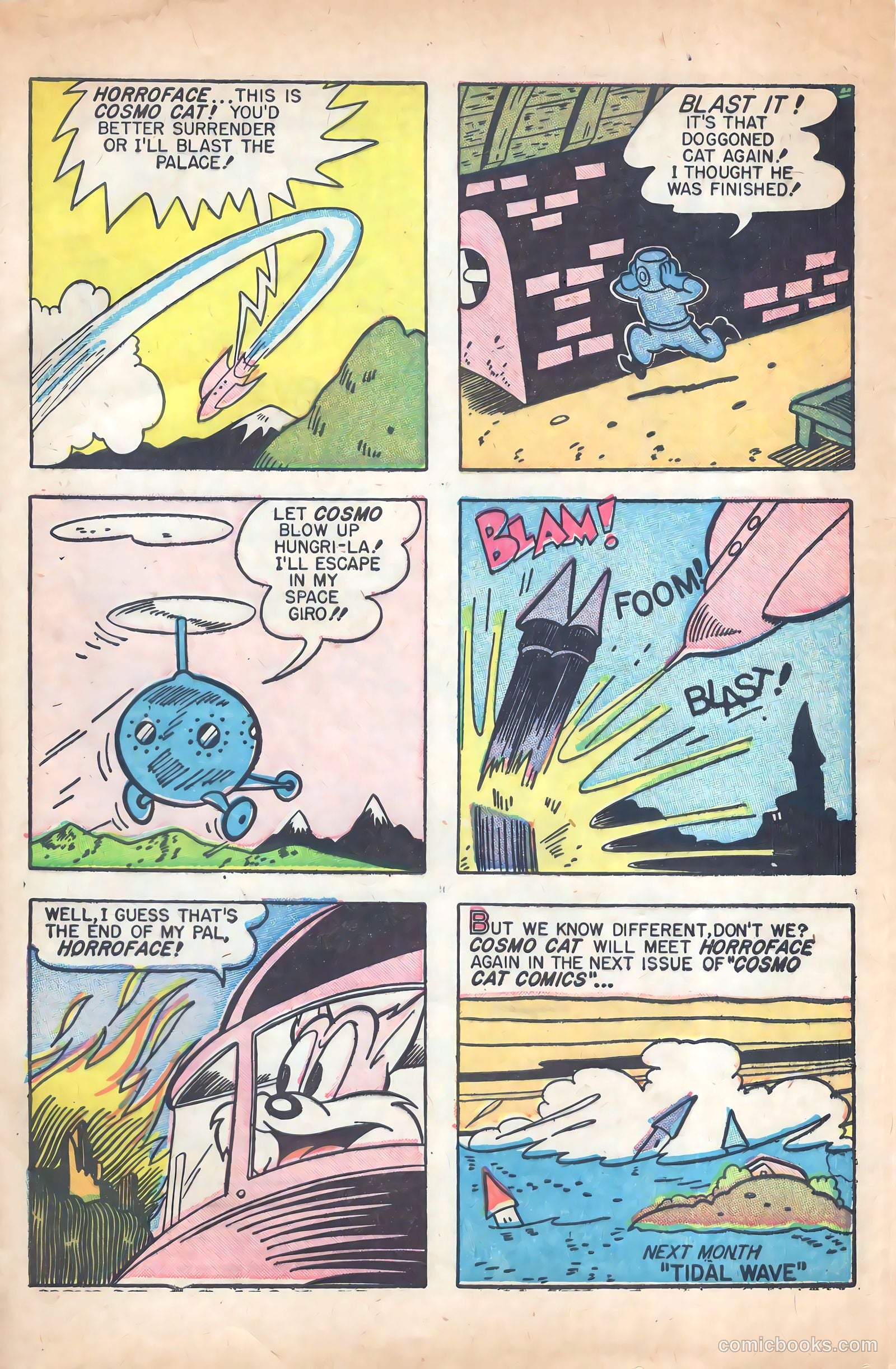 Cosmo Cat #1 (1958) — page 33 of 36