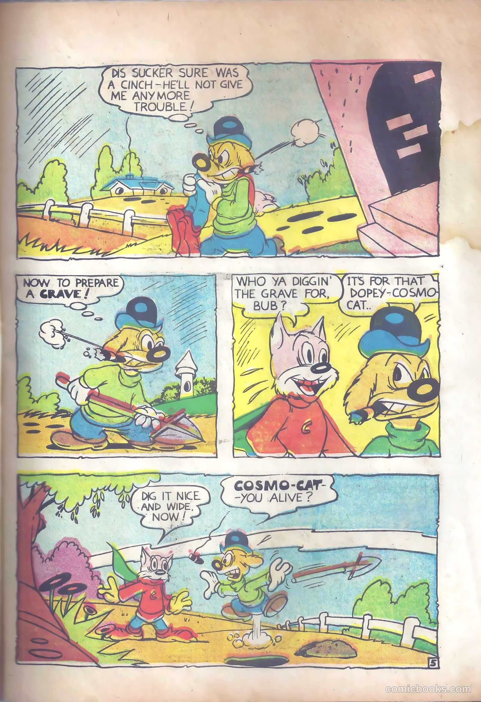 Cosmo Cat #1 (1946) — page 9 of 36