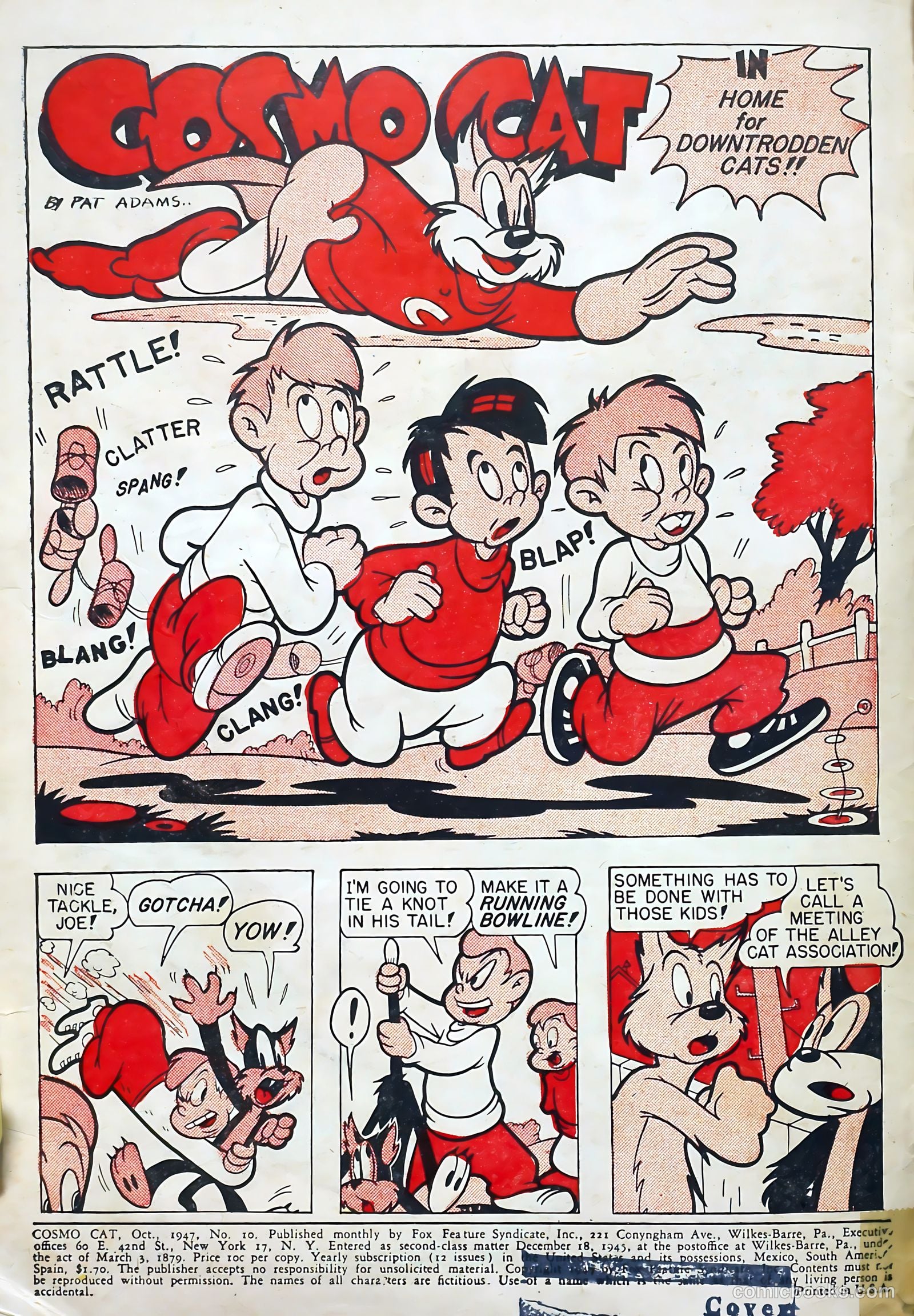 Cosmo Cat #10 (1947) — page 2 of 36
