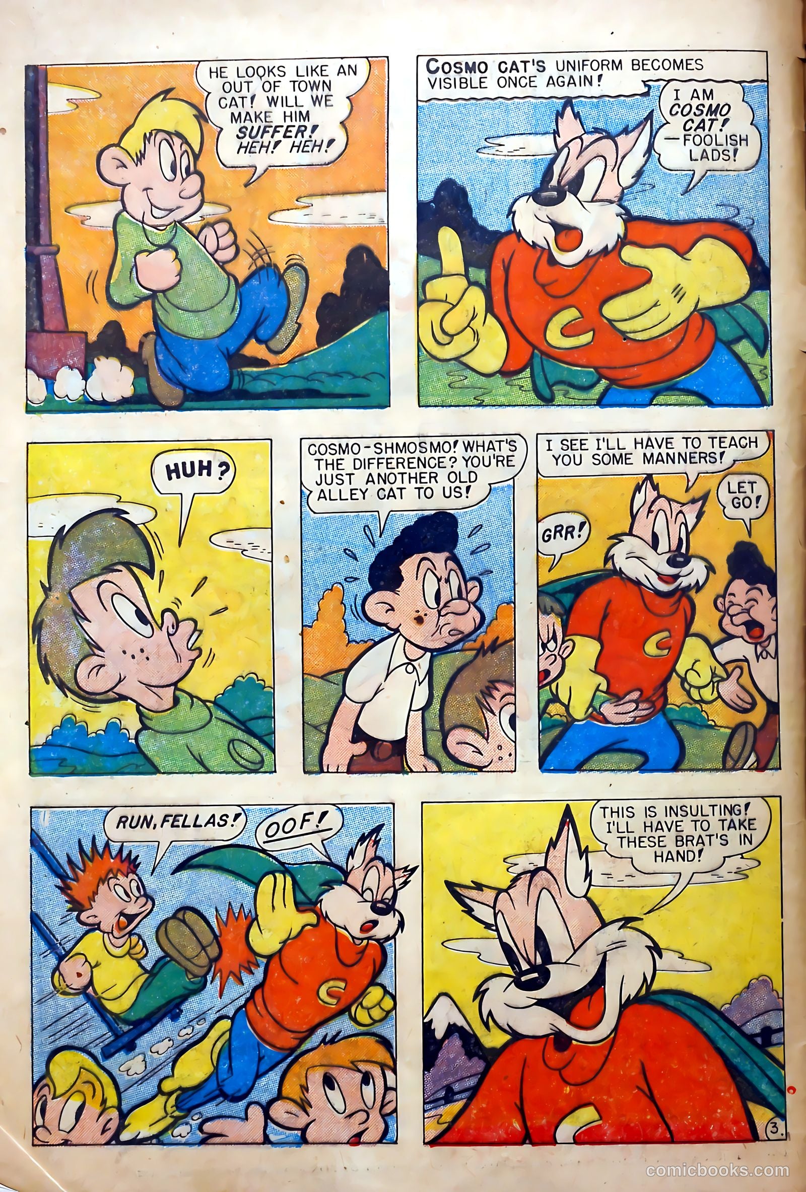 Cosmo Cat #10 (1947) — page 4 of 36