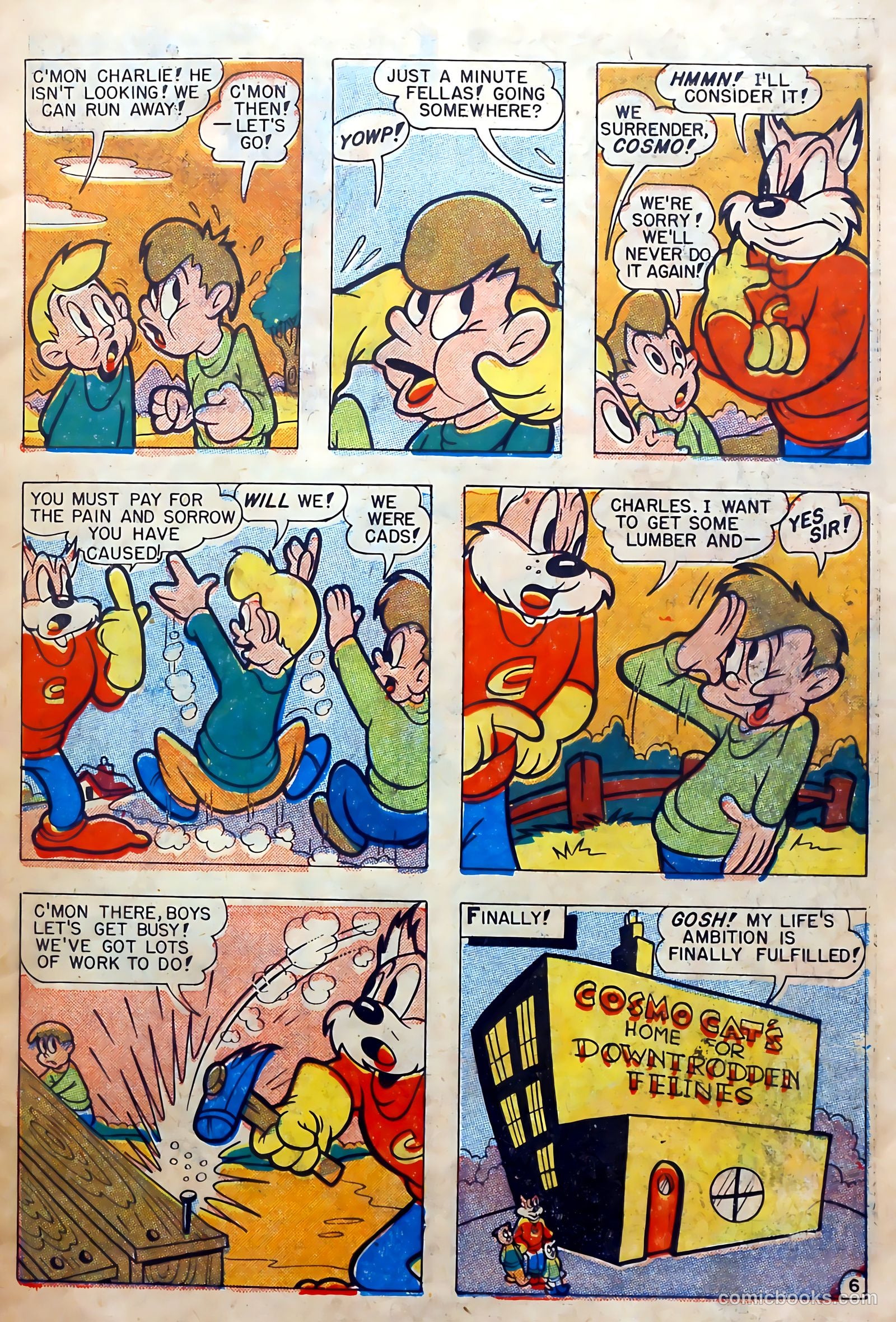 Cosmo Cat #10 (1947) — page 7 of 36