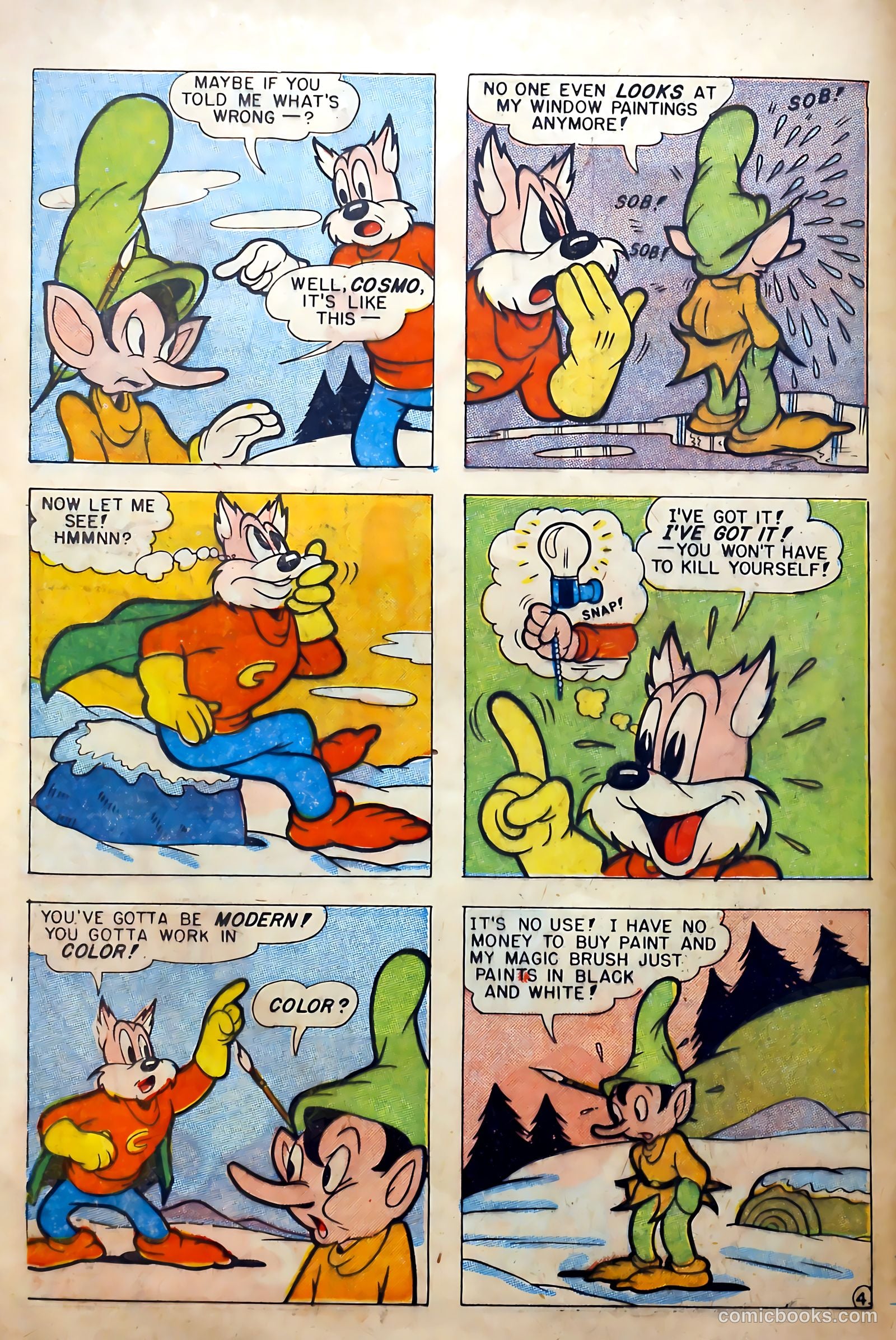 Cosmo Cat #10 (1947) — page 12 of 36