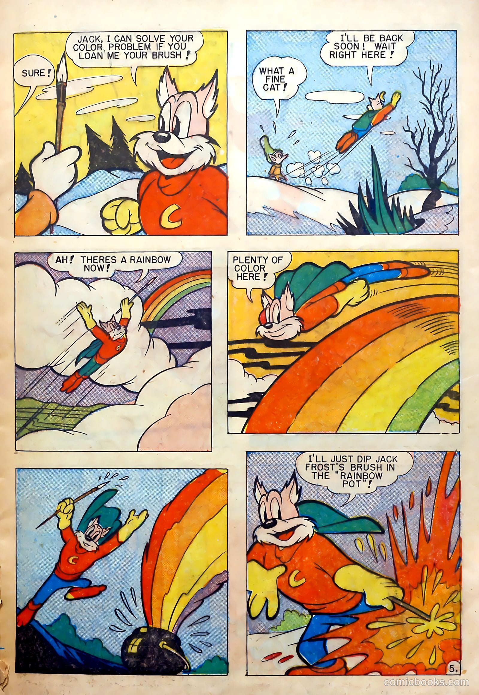 Cosmo Cat #10 (1947) — page 13 of 36