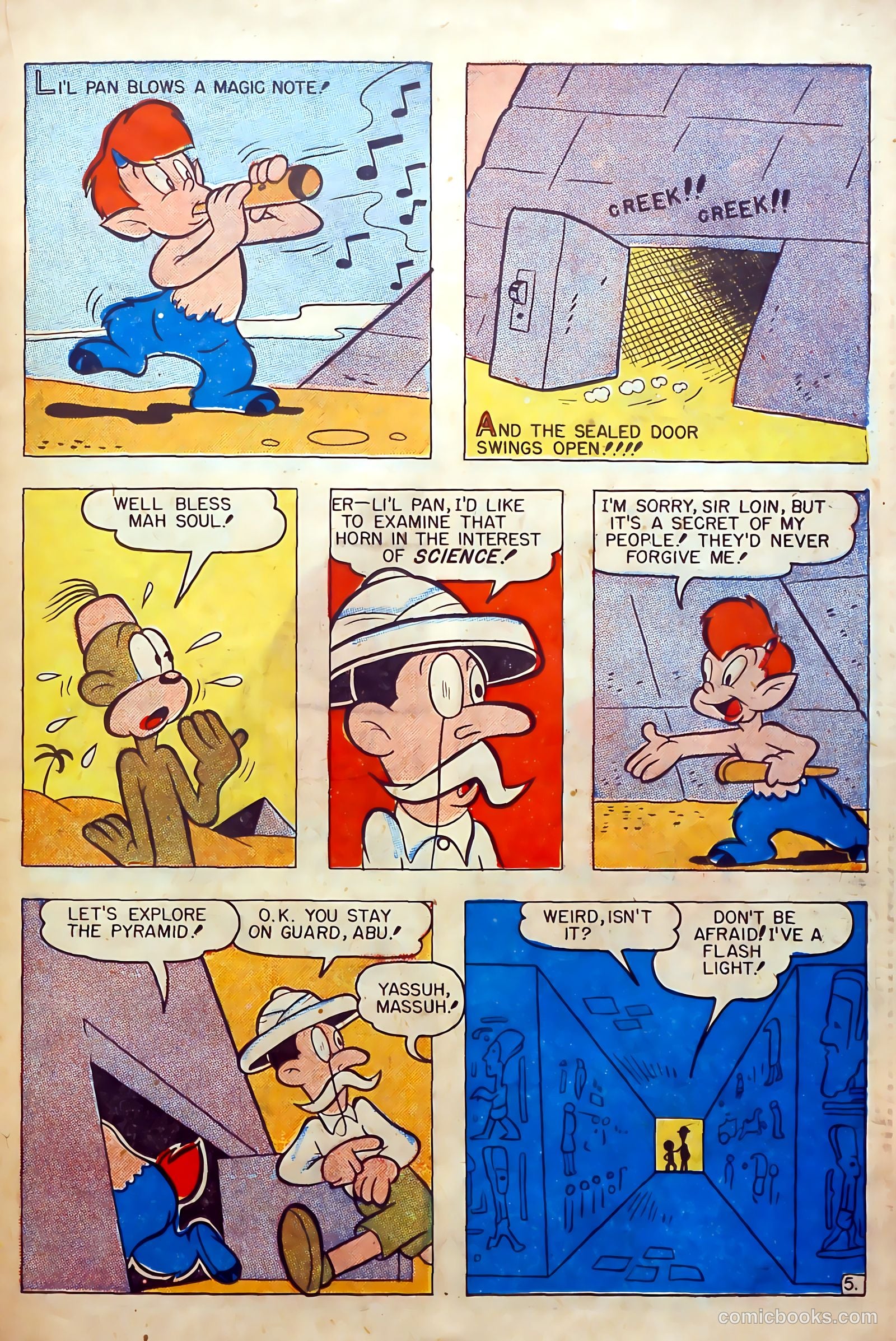 Cosmo Cat #10 (1947) — page 23 of 36