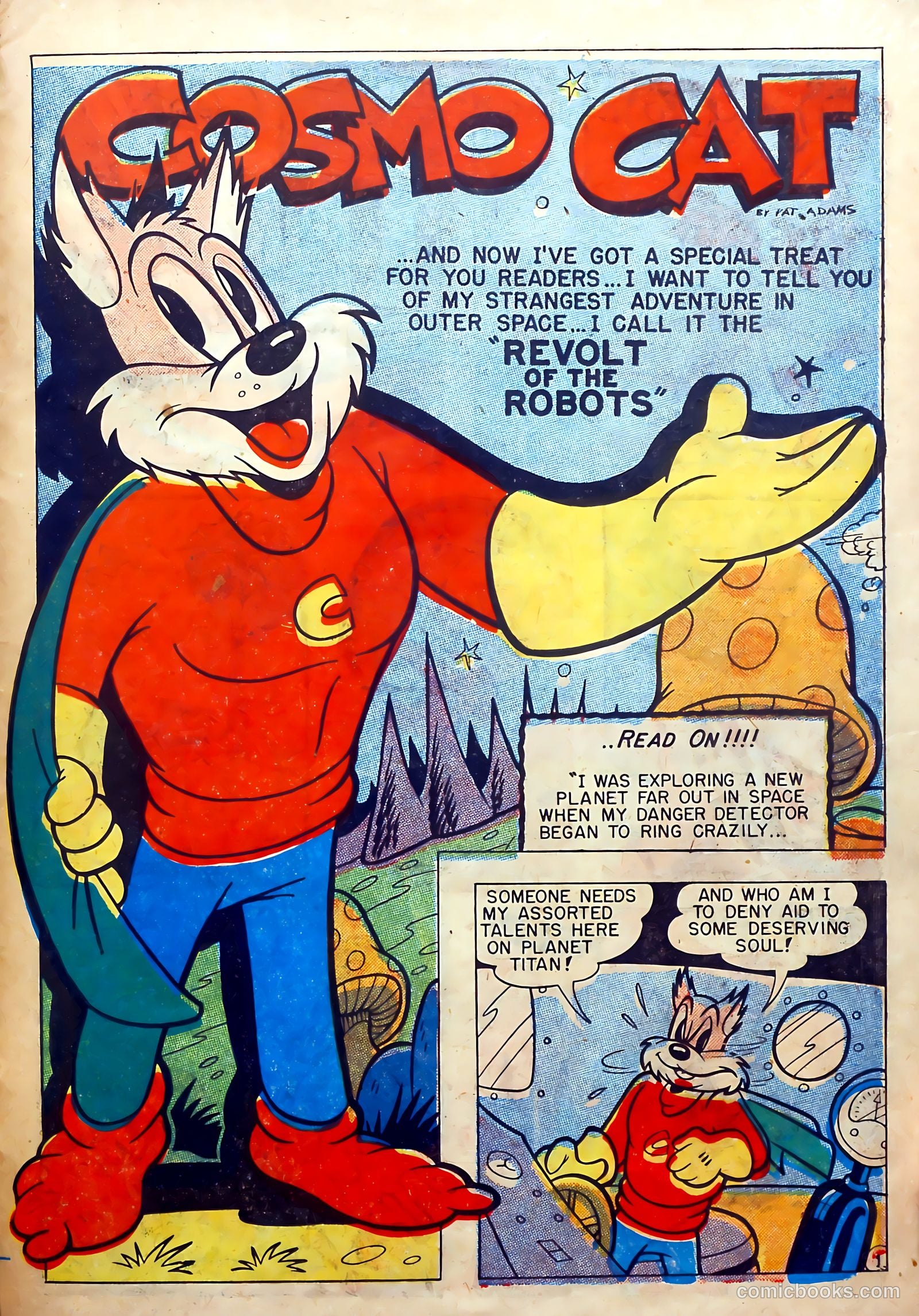 Cosmo Cat #10 (1947) — page 27 of 36