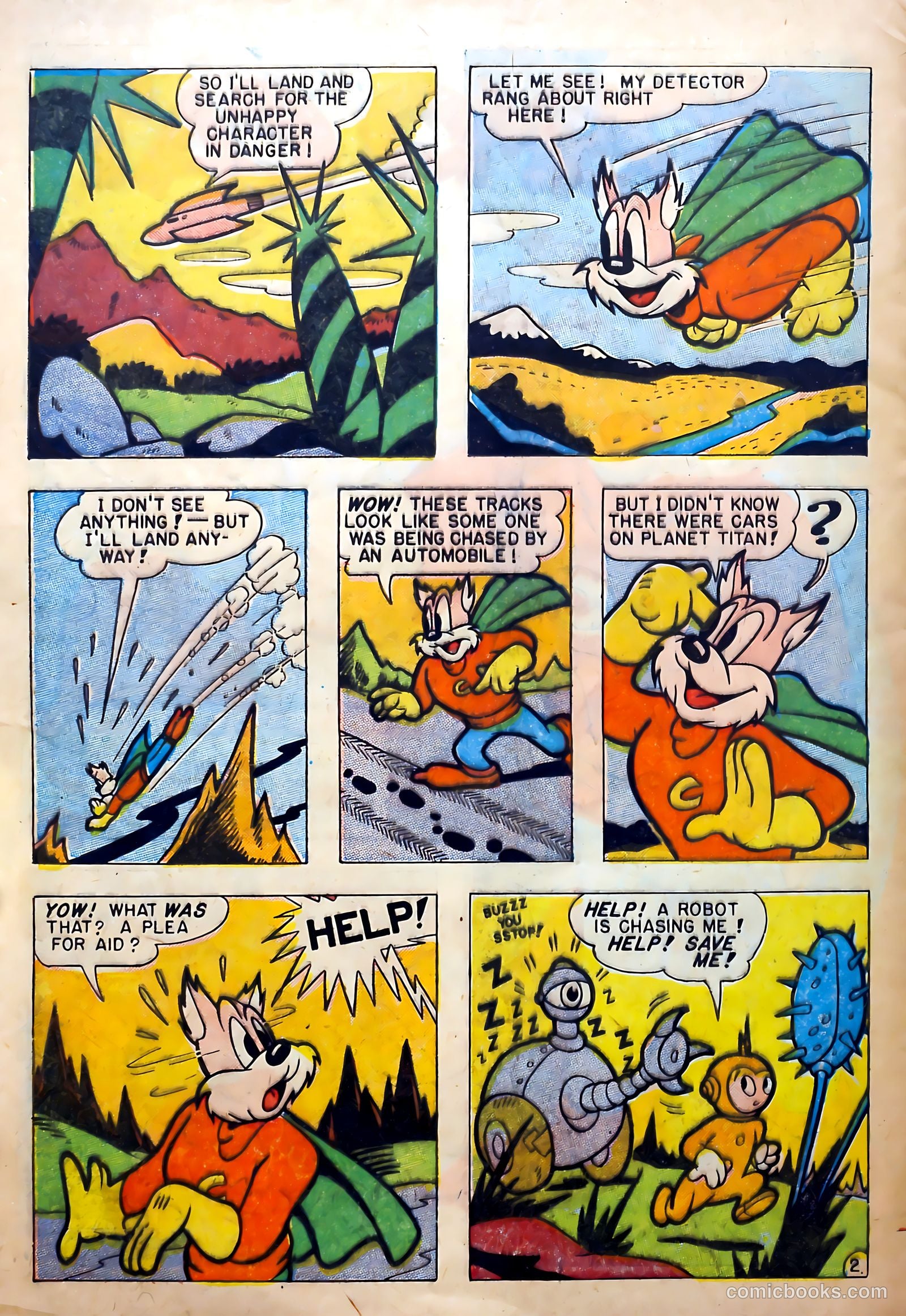 Cosmo Cat #10 (1947) — page 28 of 36