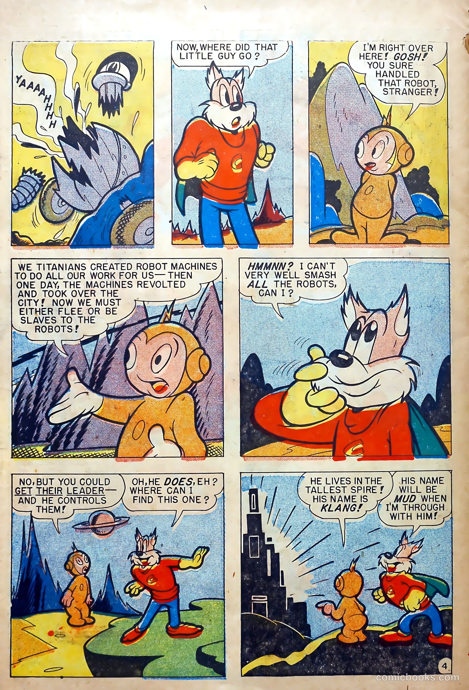 Cosmo Cat #10 (1947) — page 30 of 36