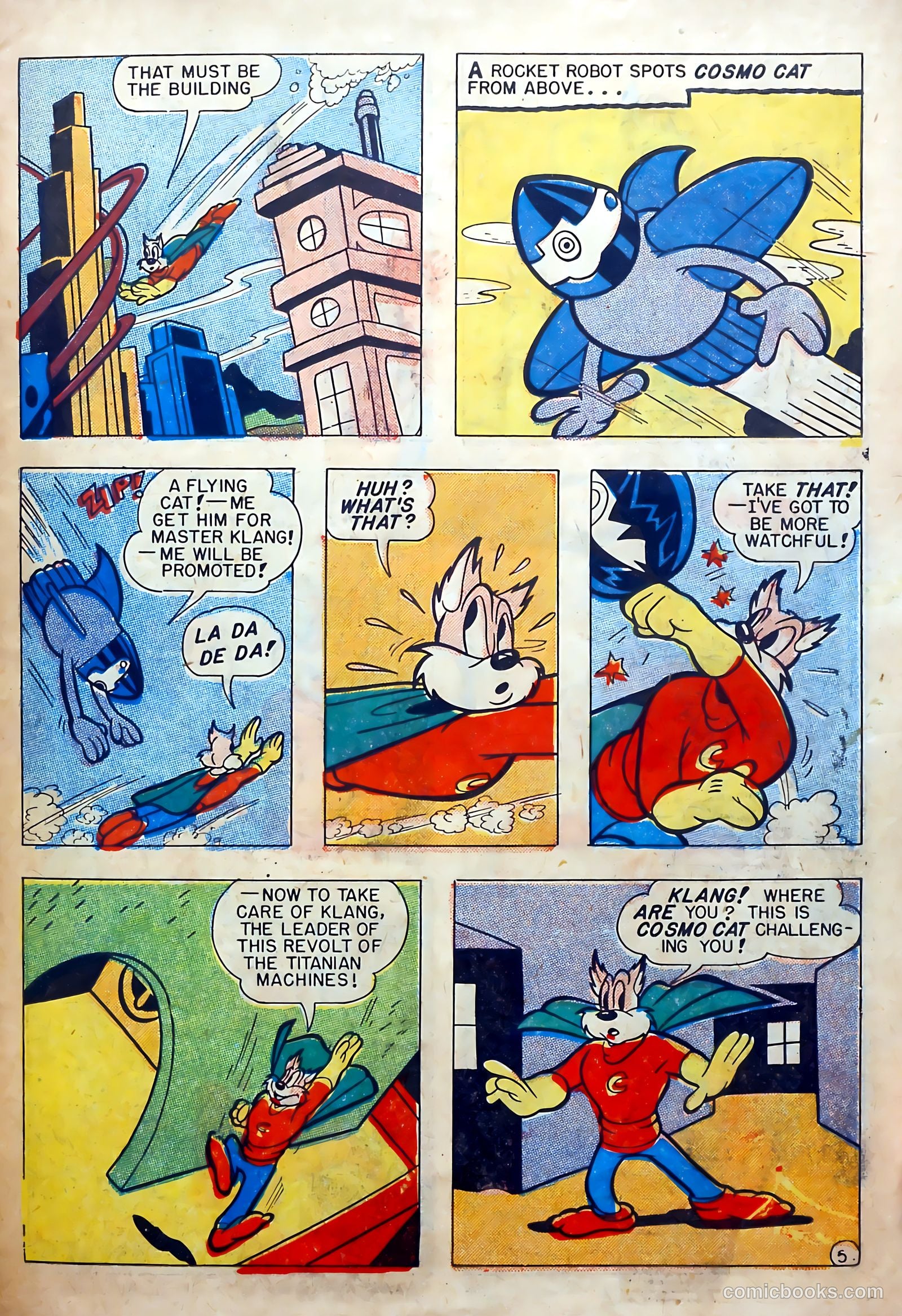 Cosmo Cat #10 (1947) — page 31 of 36