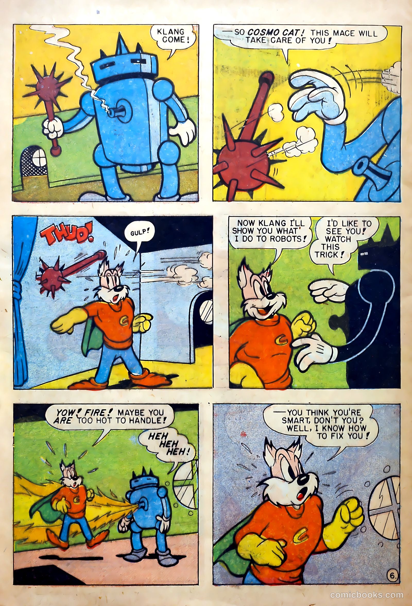 Cosmo Cat #10 (1947) — page 32 of 36