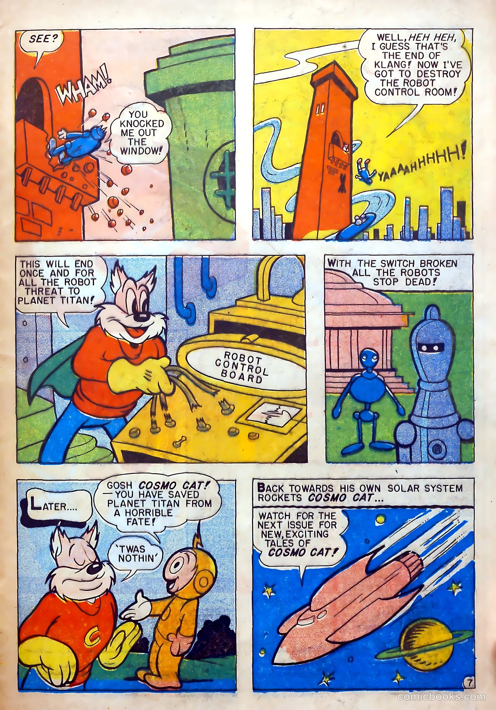 Cosmo Cat #10 (1947) — page 33 of 36
