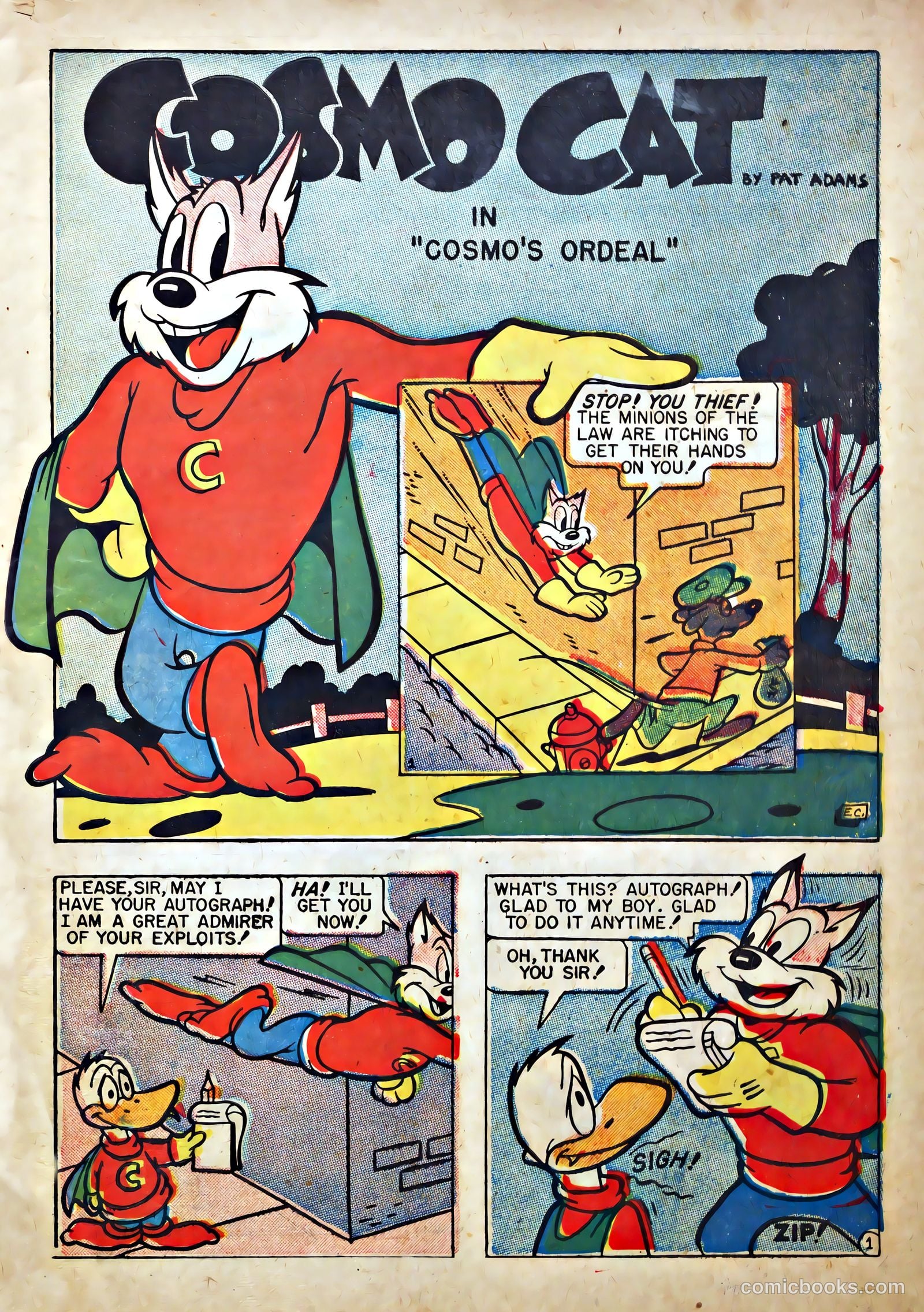 Cosmo Cat #2 (1957) — page 3 of 36