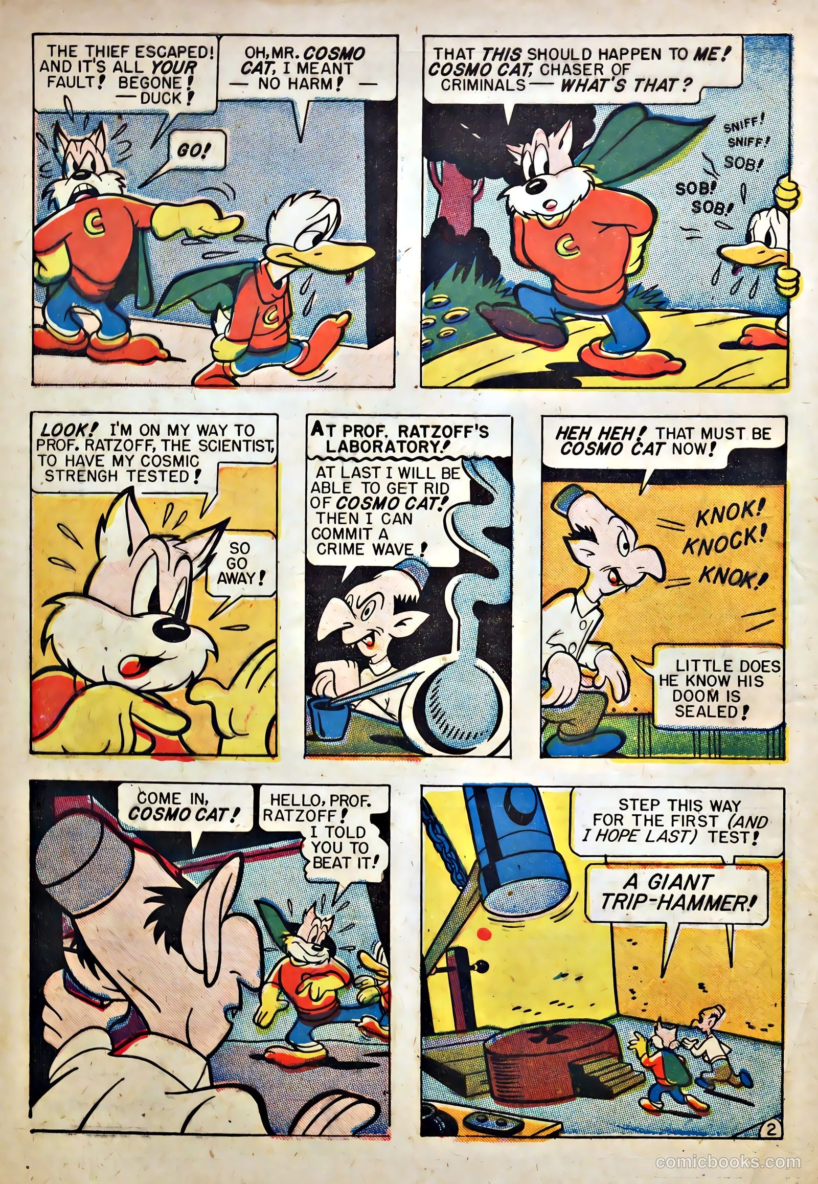 Cosmo Cat #2 (1957) — page 4 of 36