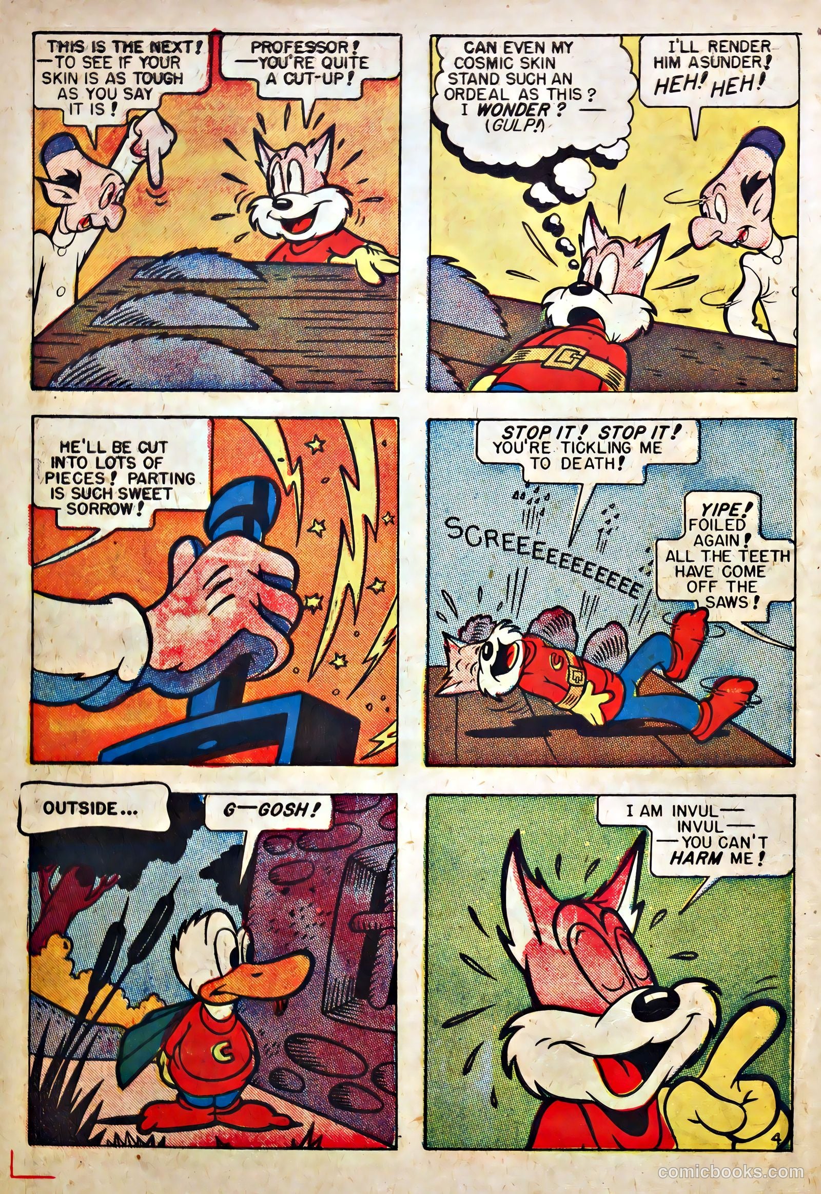 Cosmo Cat #2 (1957) — page 6 of 36