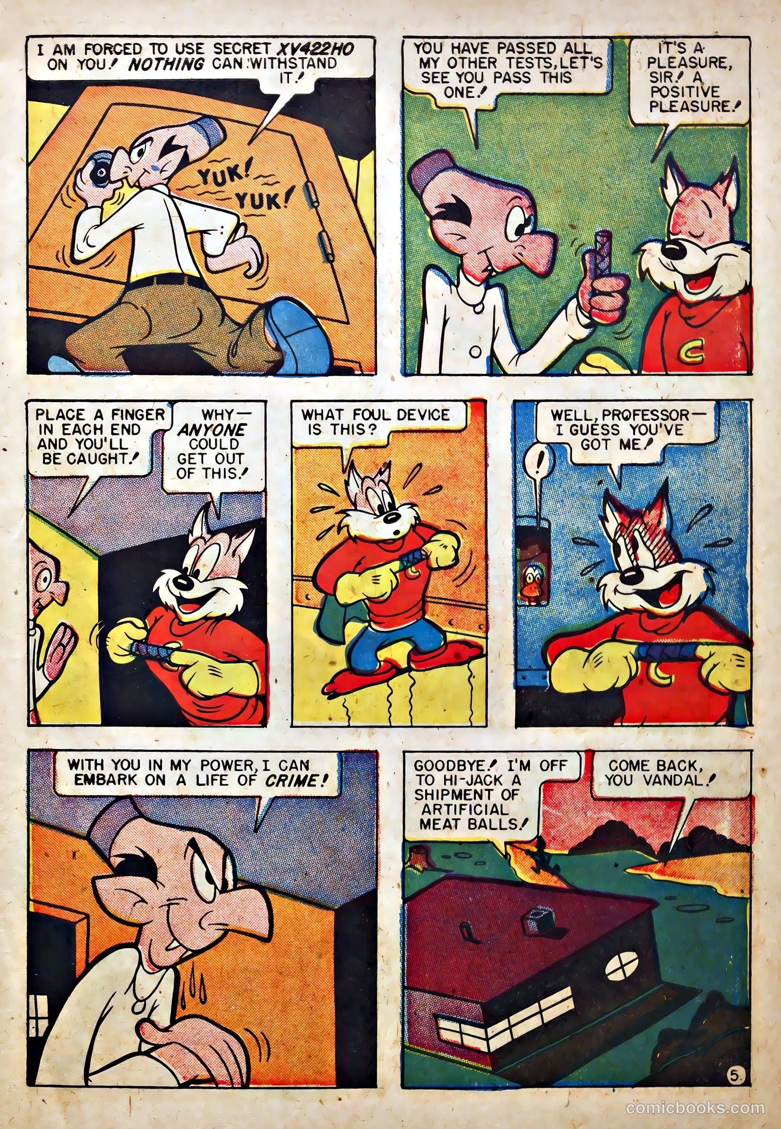 Cosmo Cat #2 (1957) — page 7 of 36