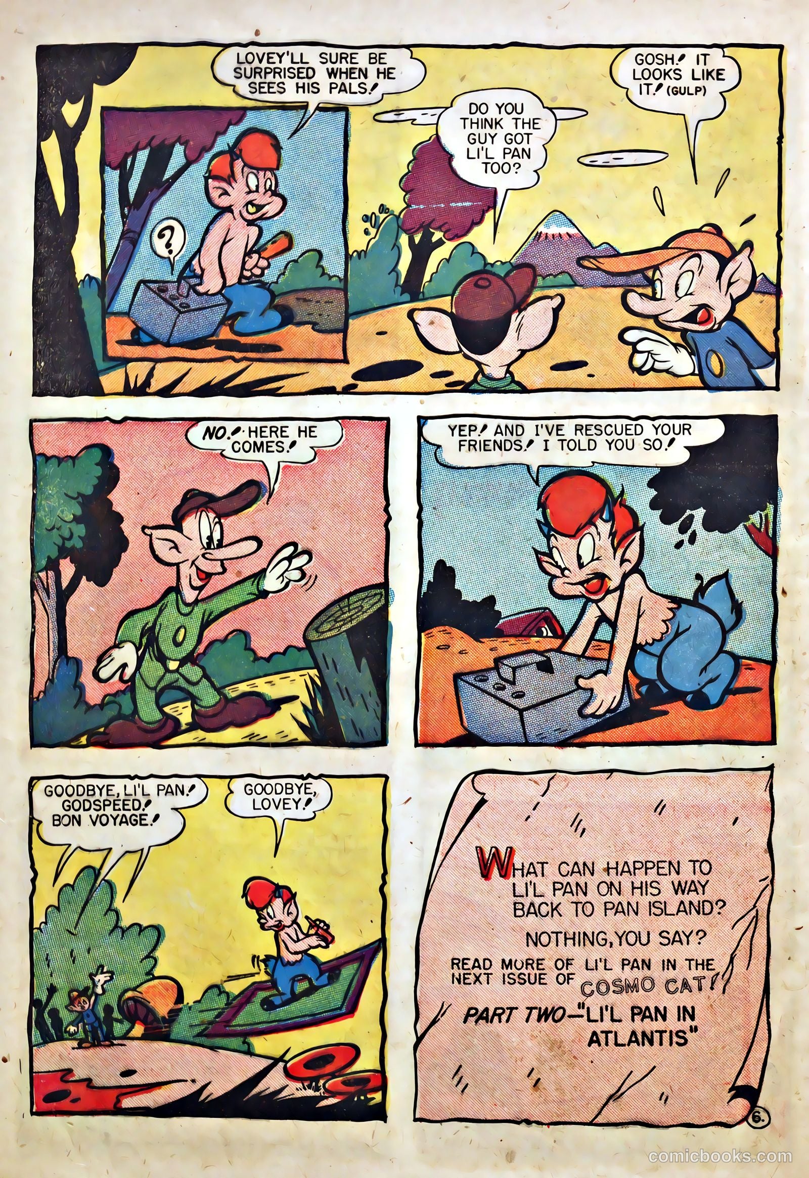 Cosmo Cat #2 (1957) — page 28 of 36
