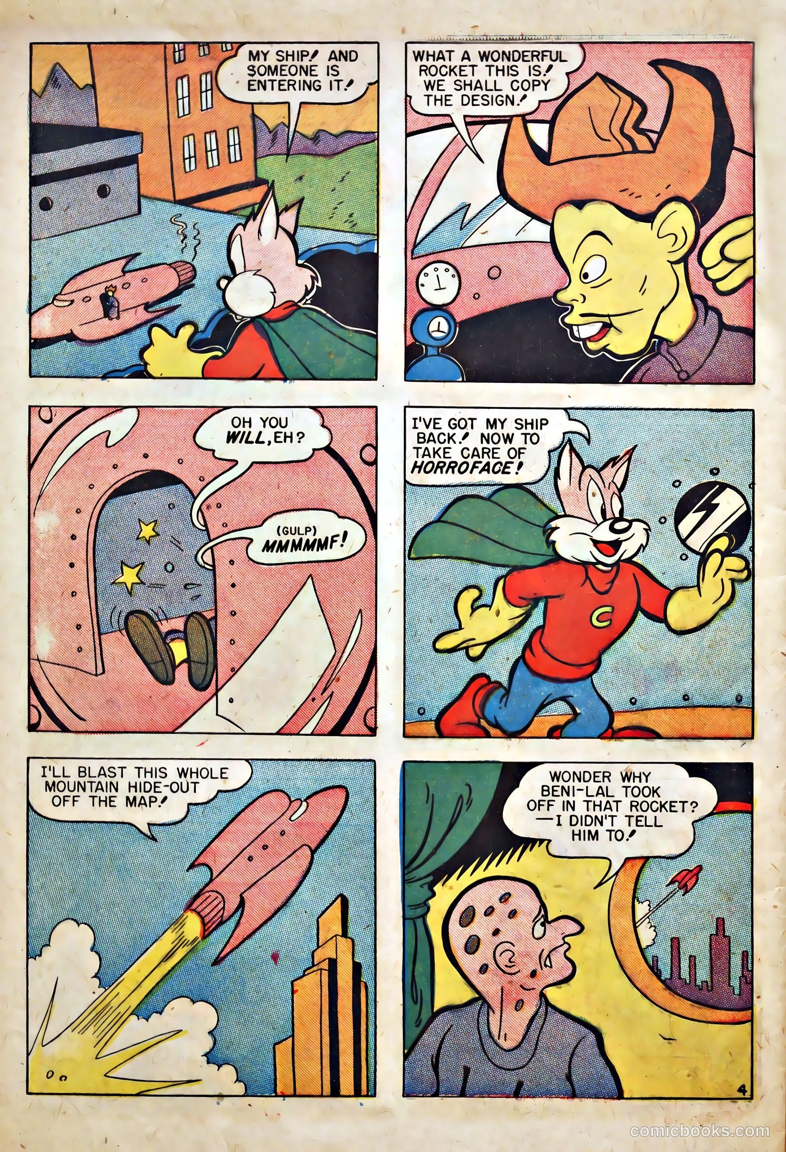 Cosmo Cat #2 (1957) — page 32 of 36