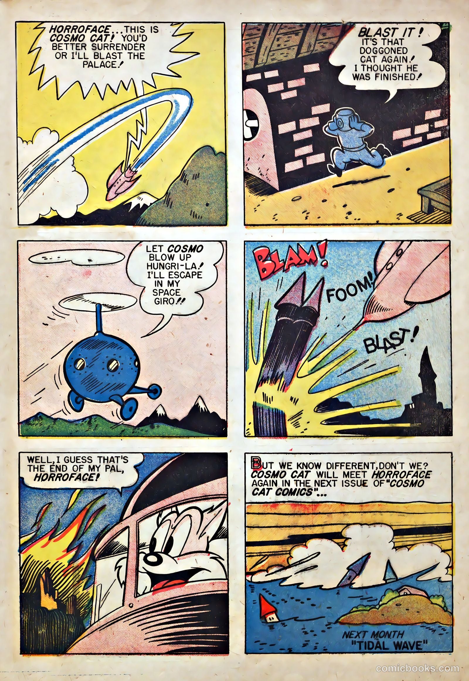 Cosmo Cat #2 (1957) — page 33 of 36