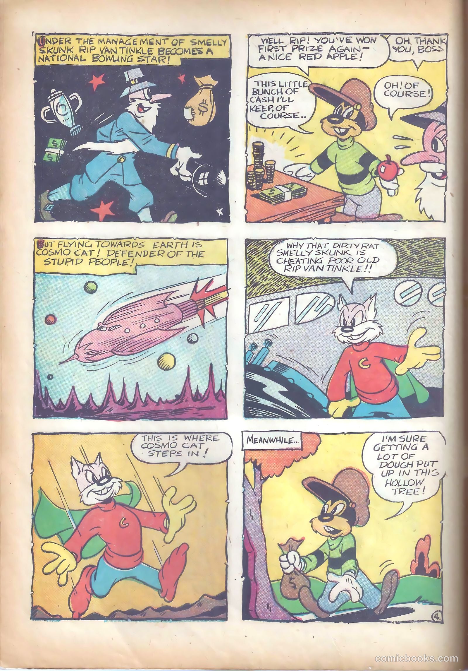 Cosmo Cat #2 (1946) — page 6 of 52