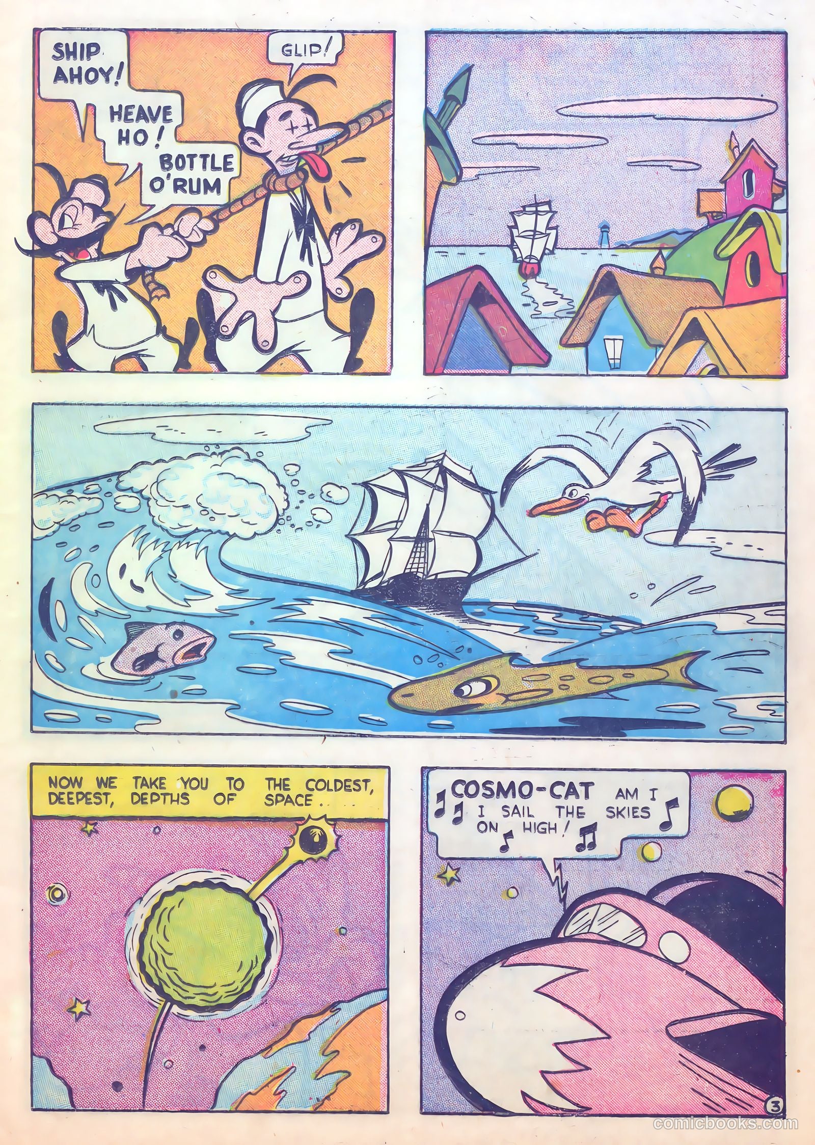 Cosmo Cat #3 (1946) — page 5 of 52