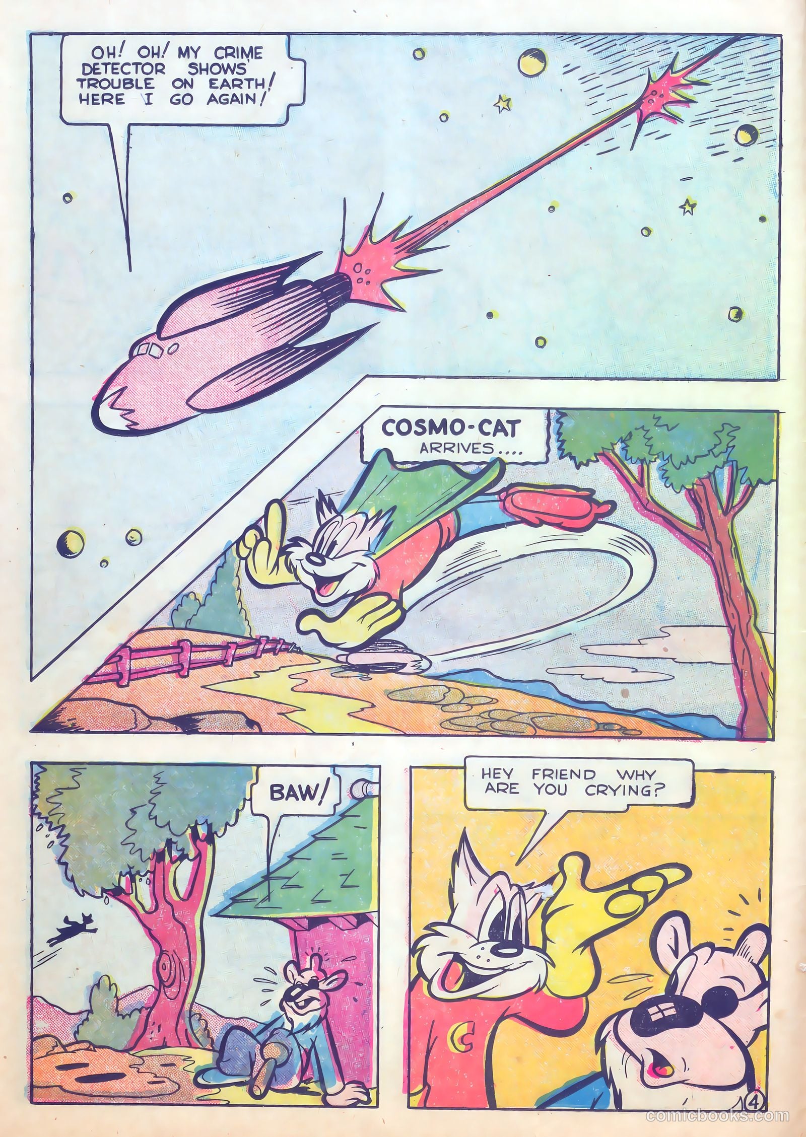 Cosmo Cat #3 (1946) — page 6 of 52