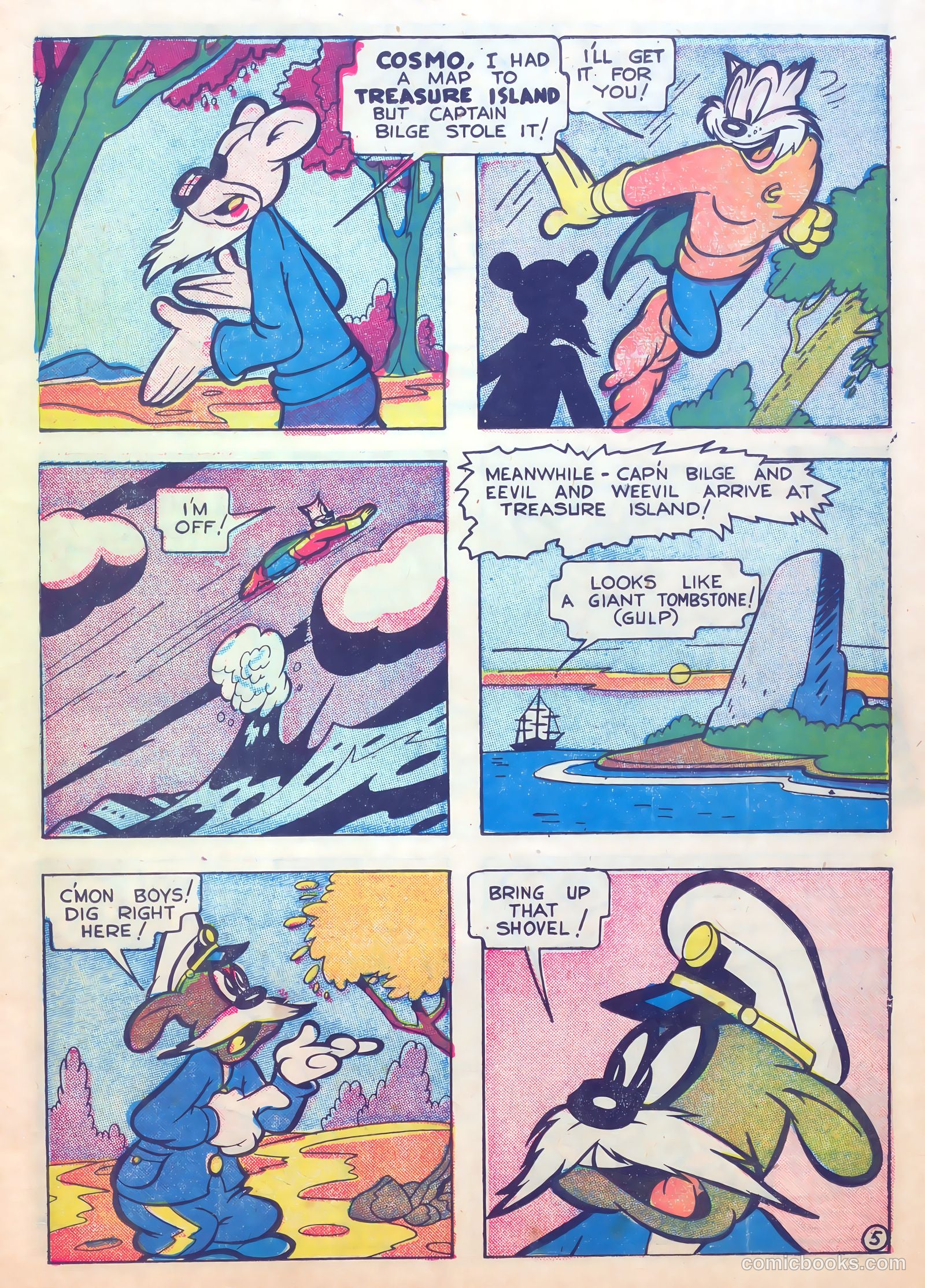 Cosmo Cat #3 (1946) — page 7 of 52