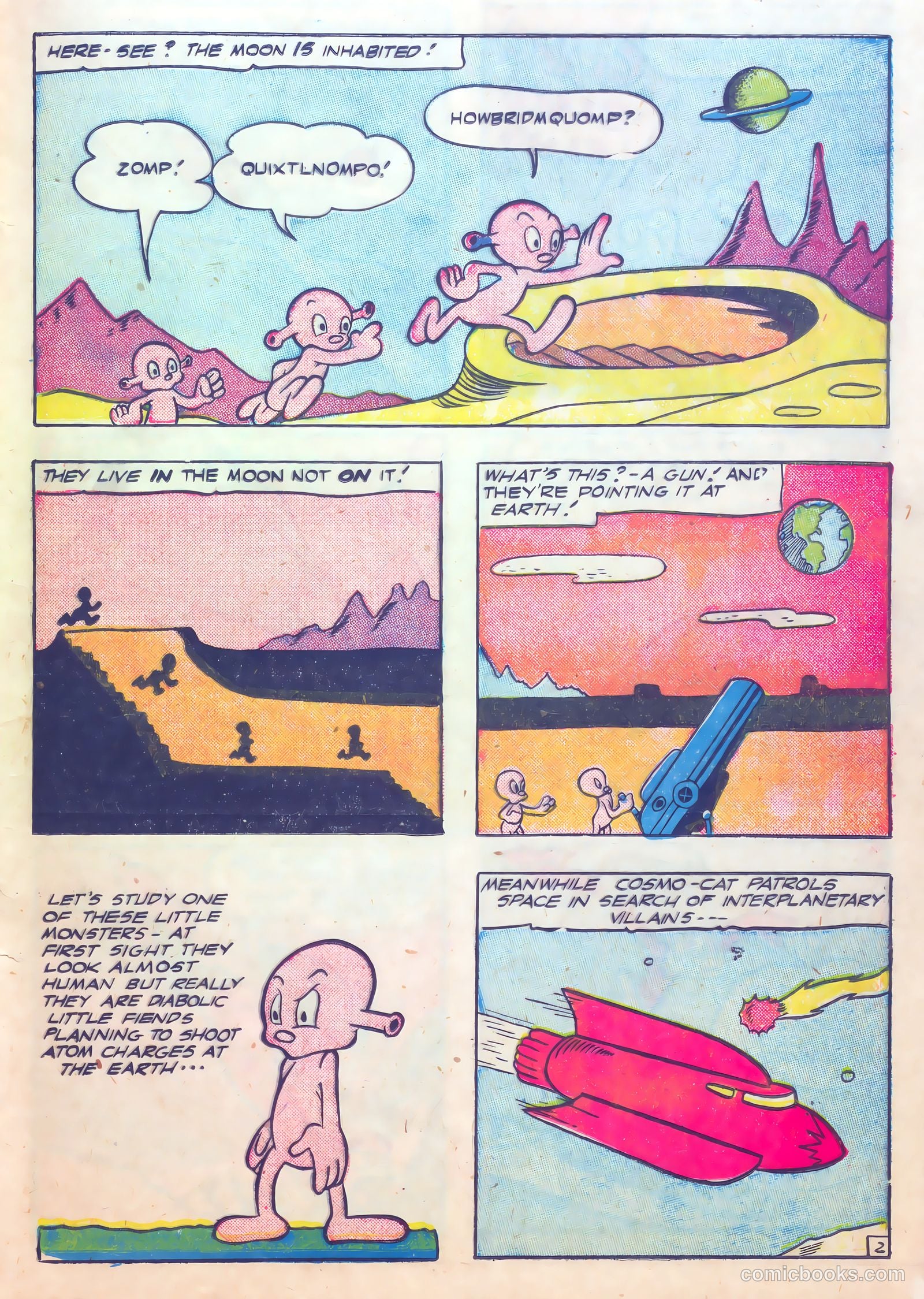 Cosmo Cat #3 (1946) — page 21 of 52