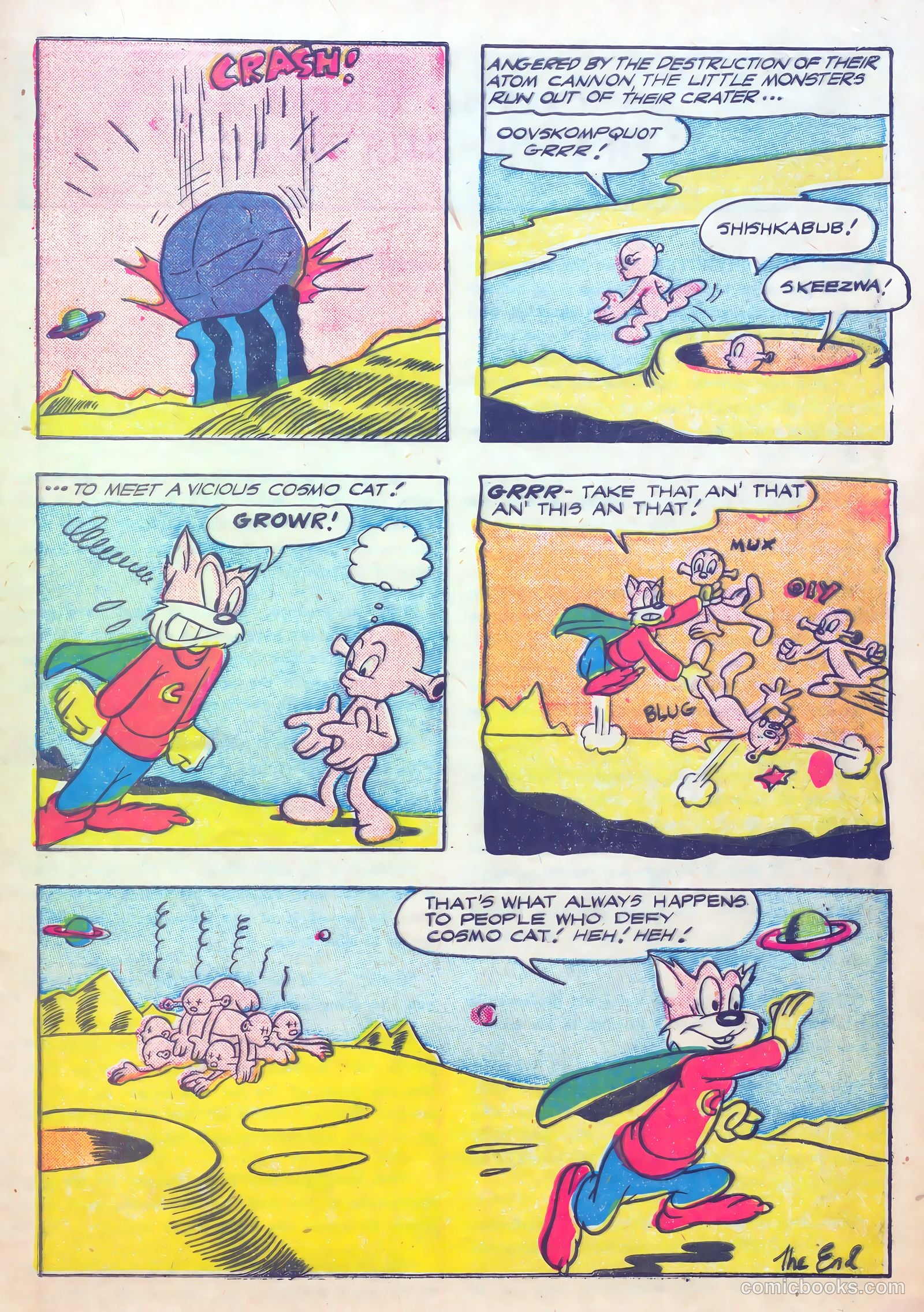 Cosmo Cat #3 (1946) — page 25 of 52
