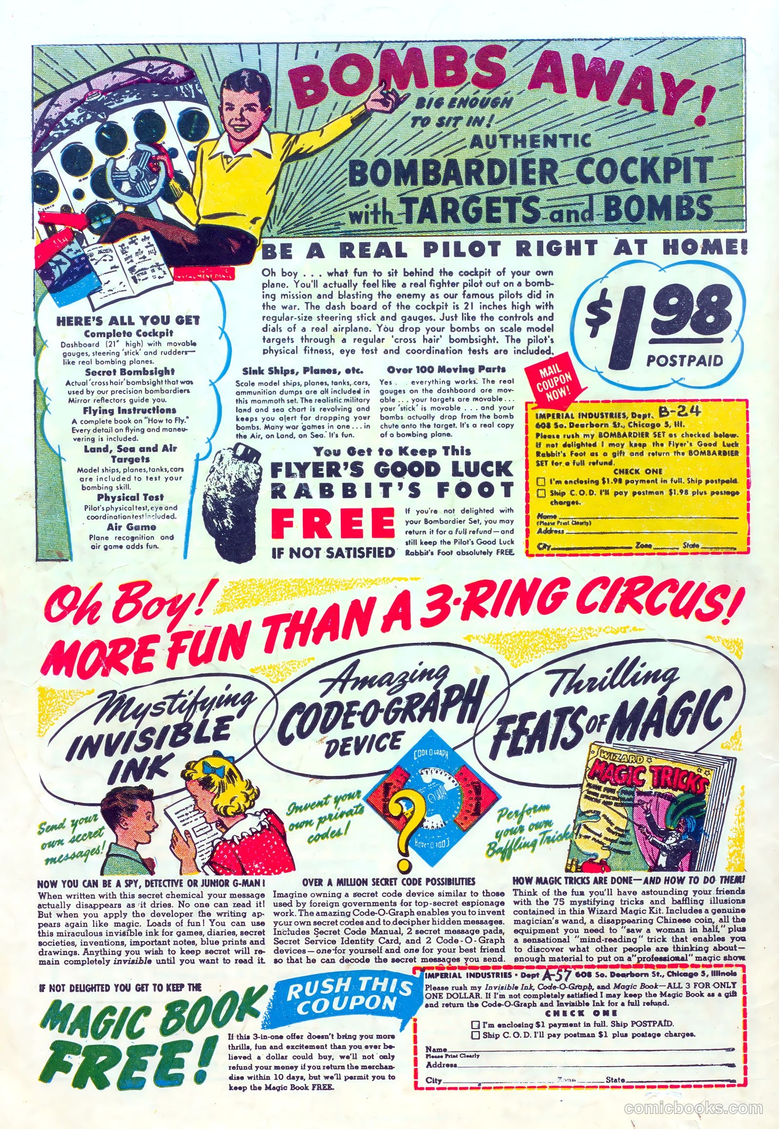 Cosmo Cat #3 (1946) — page 52 of 52