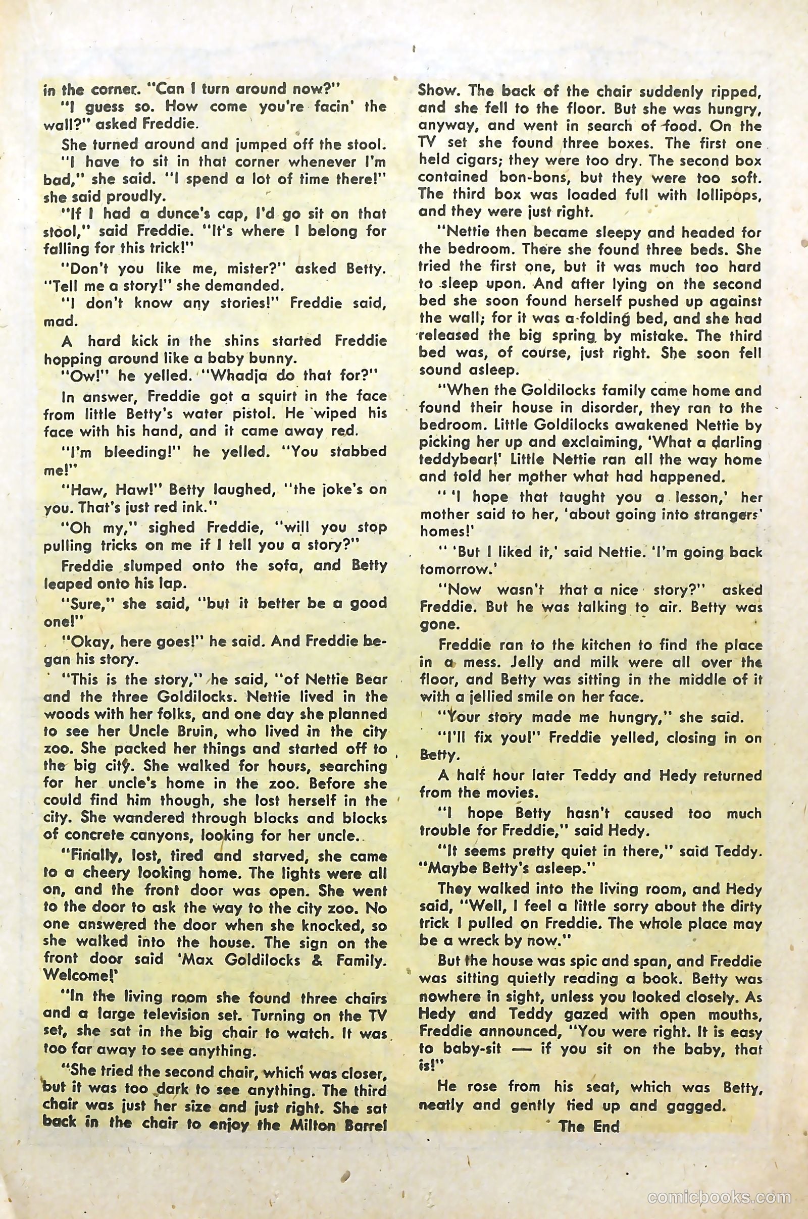 Cosmo Cat #4 (1959) — page 19 of 36