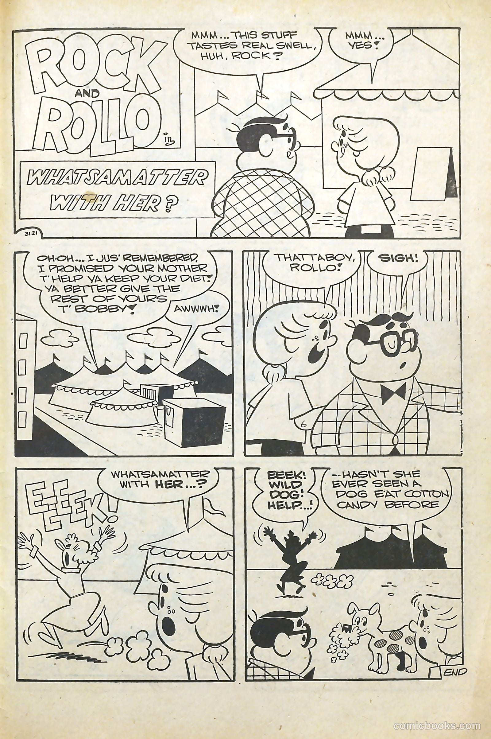 Cosmo Cat #4 (1959) — page 33 of 36