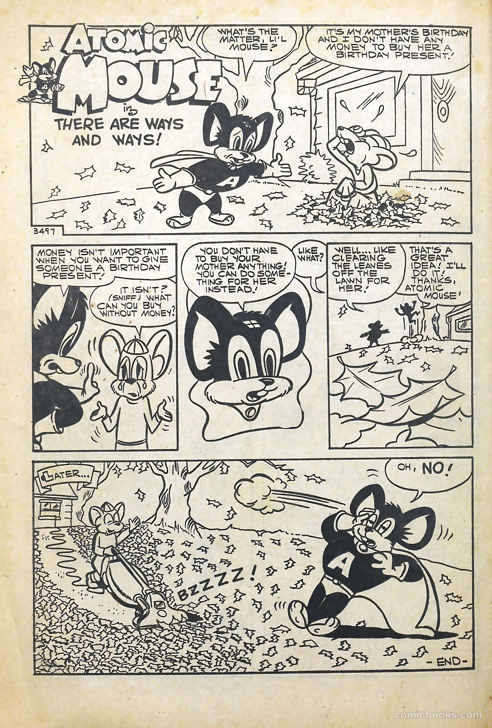 Cosmo Cat #4 (1959) — page 34 of 36