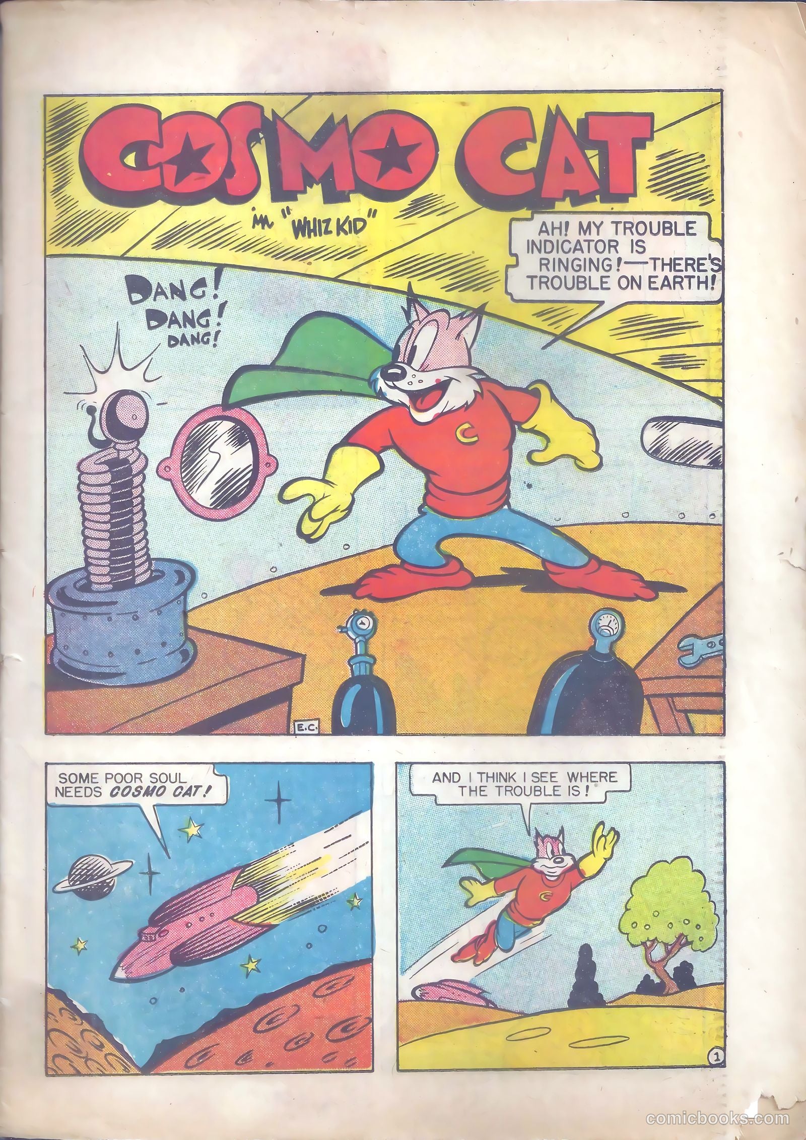 Cosmo Cat #4 (1947) — page 3 of 36