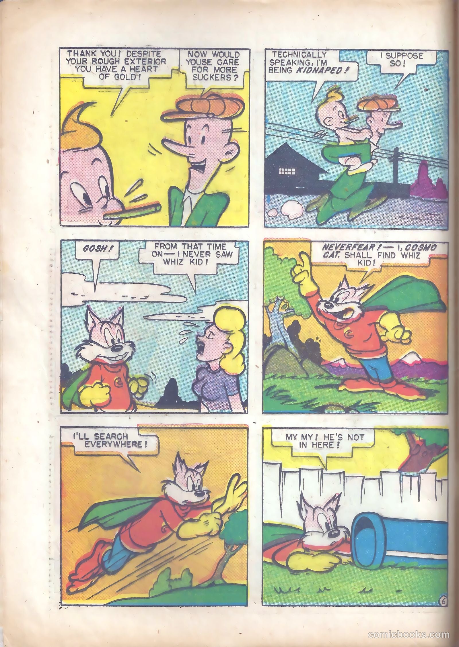 Cosmo Cat #4 (1947) — page 8 of 36