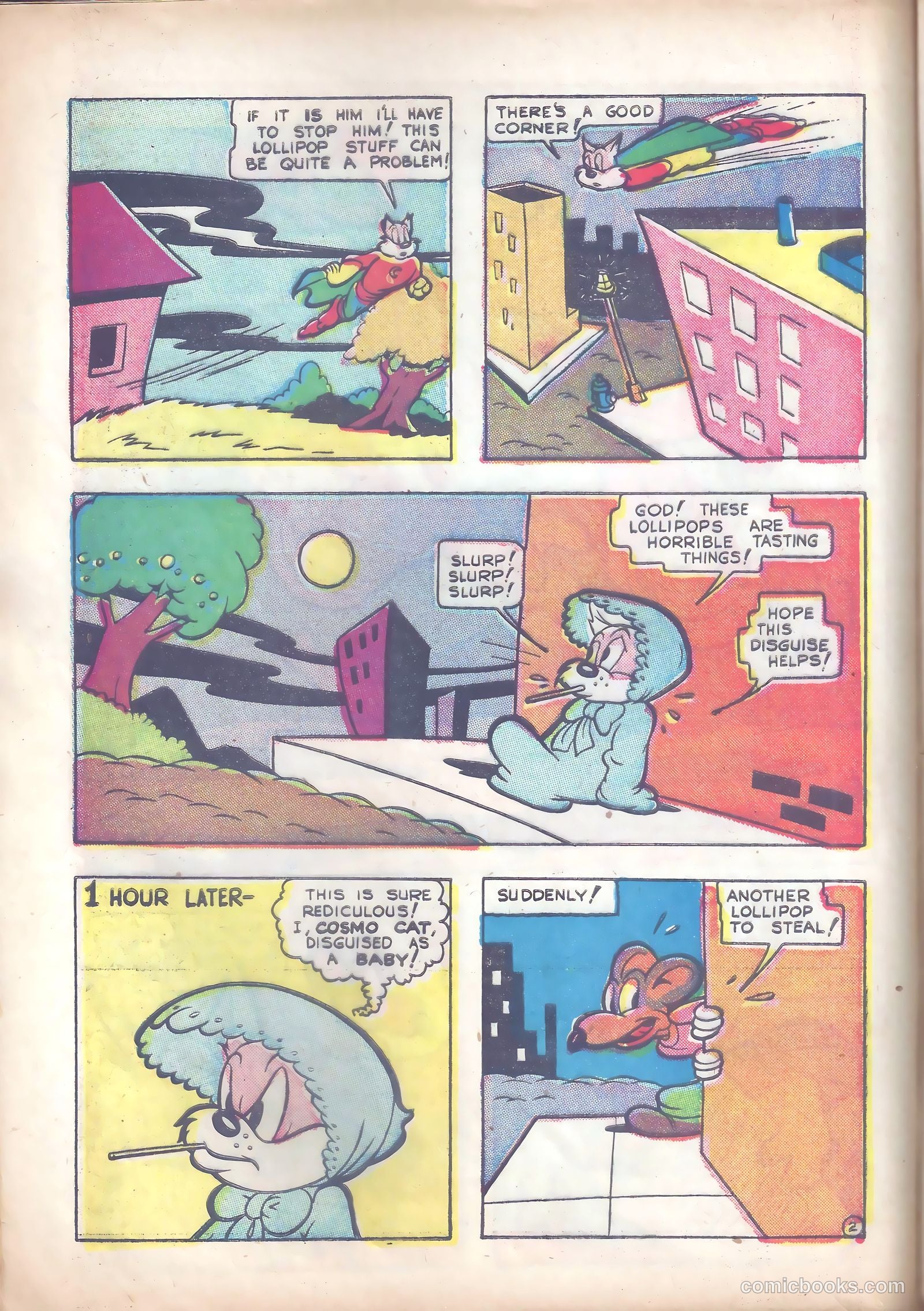 Cosmo Cat #4 (1947) — page 16 of 36