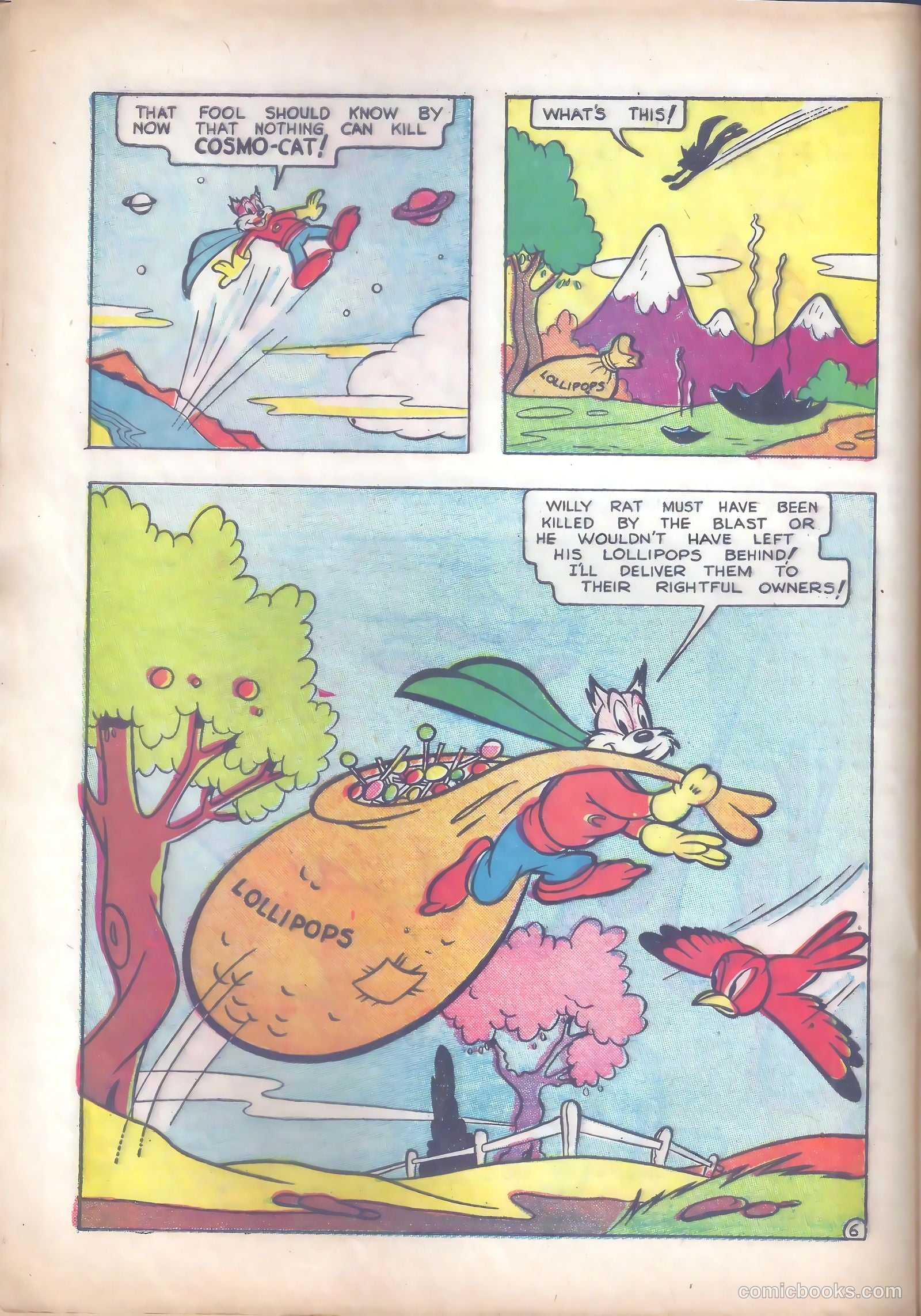 Cosmo Cat #4 (1947) — page 20 of 36