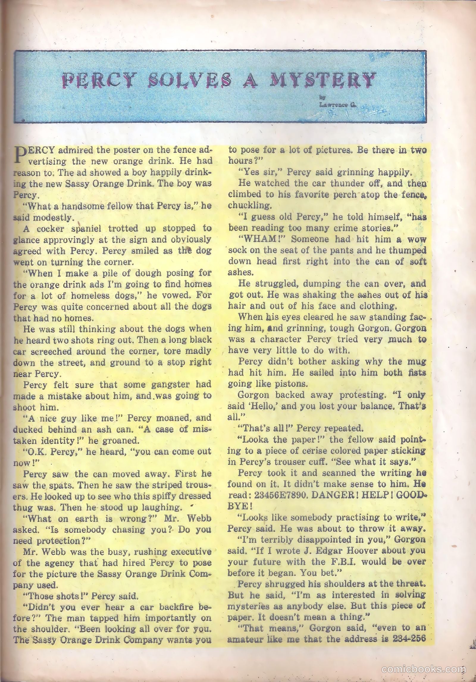 Cosmo Cat #4 (1947) — page 21 of 36