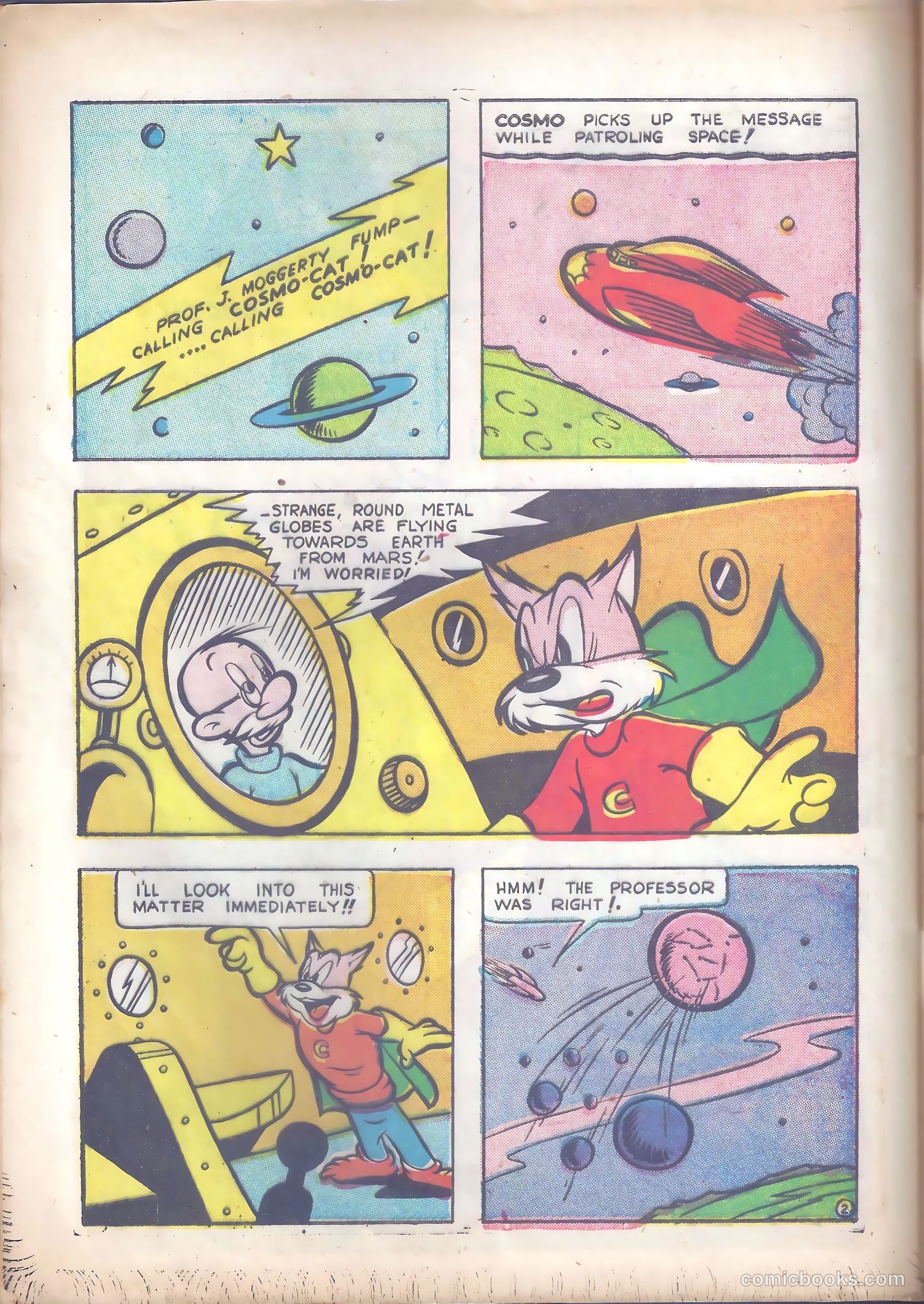 Cosmo Cat #4 (1947) — page 24 of 36