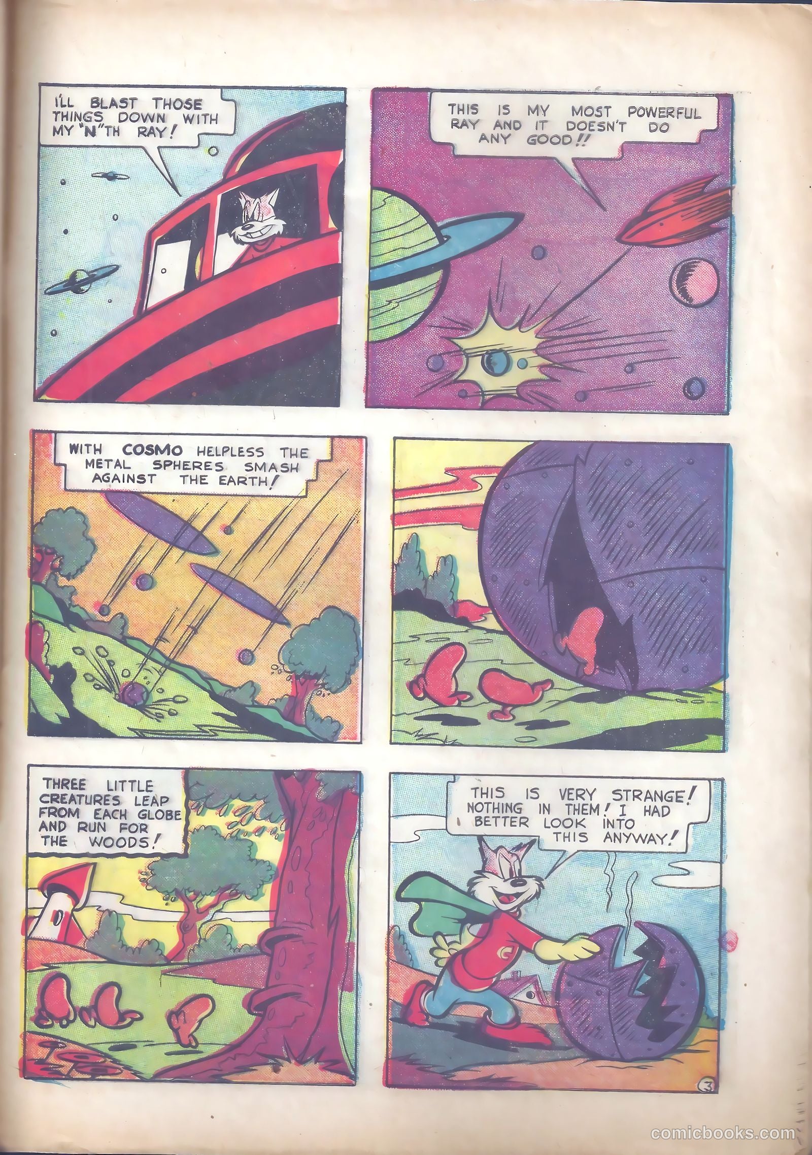Cosmo Cat #4 (1947) — page 25 of 36