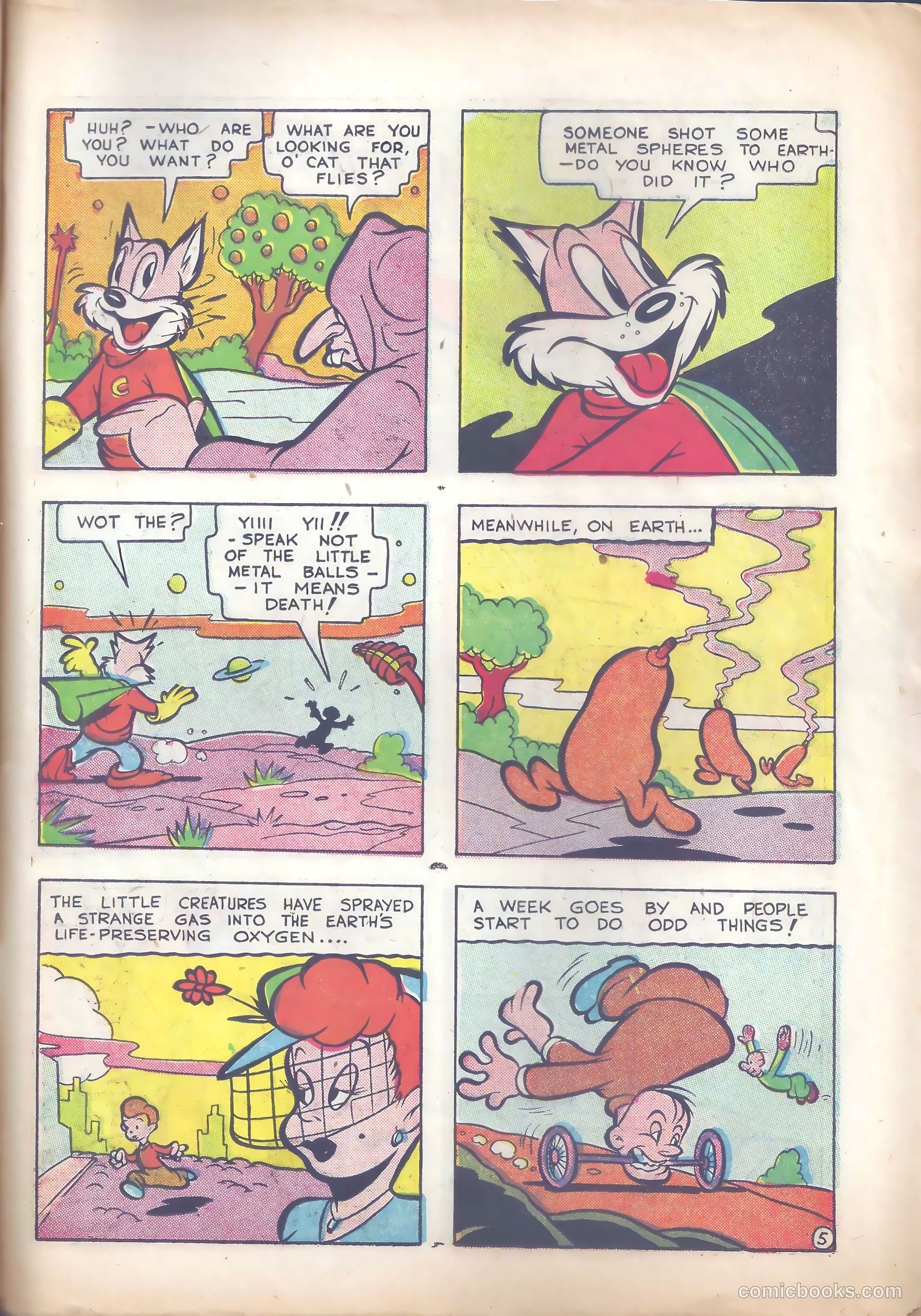 Cosmo Cat #4 (1947) — page 27 of 36
