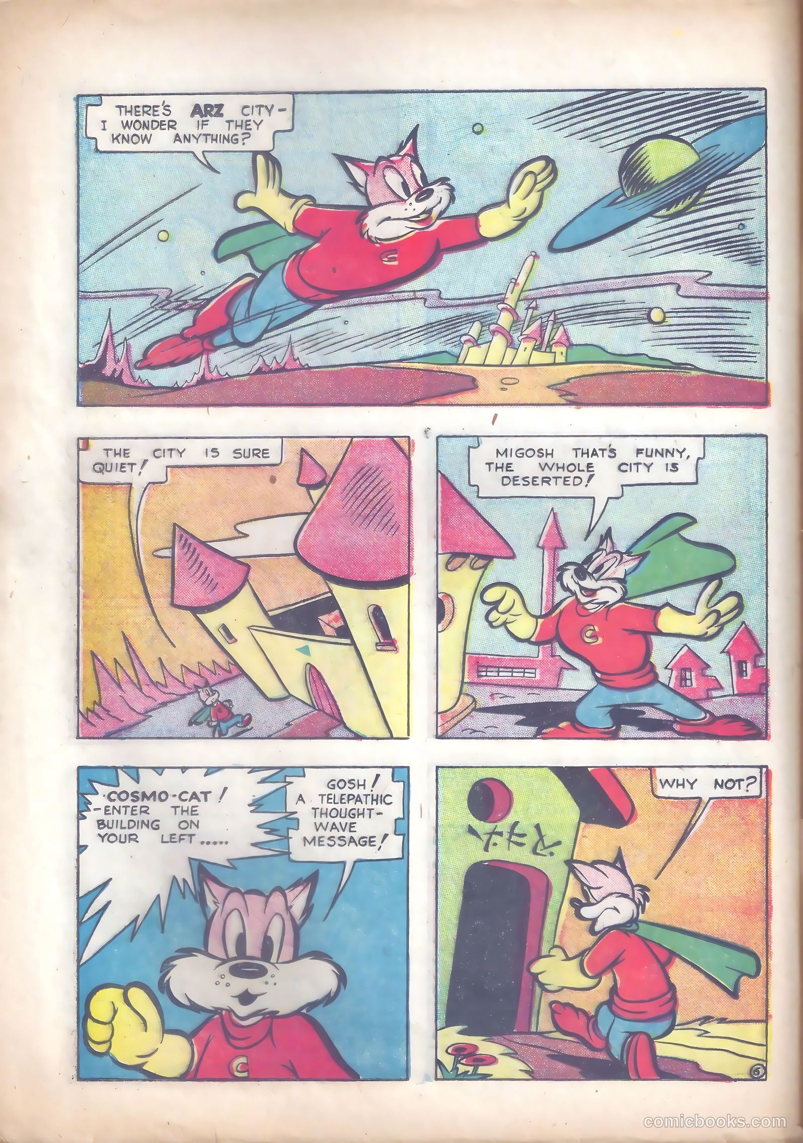 Cosmo Cat #4 (1947) — page 28 of 36