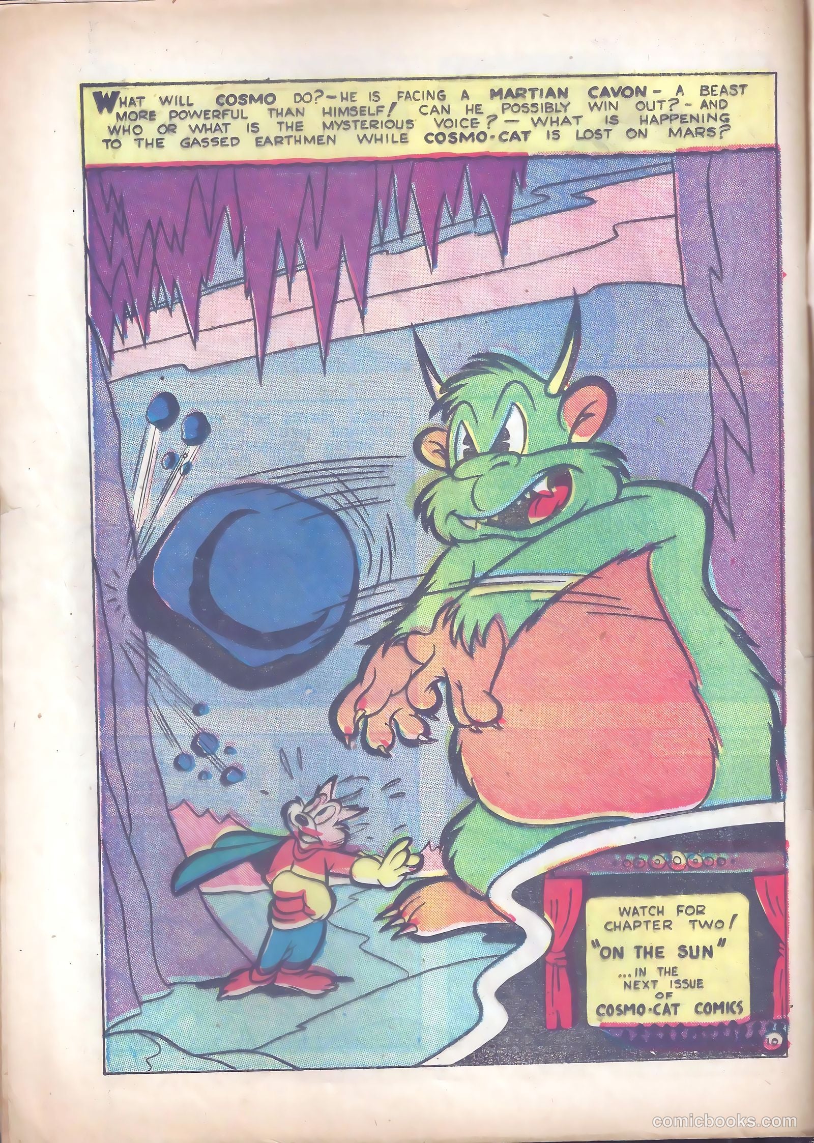 Cosmo Cat #4 (1947) — page 32 of 36