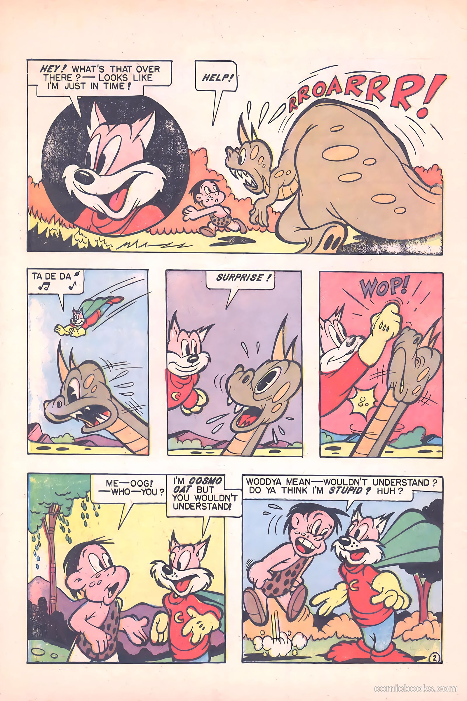 Cosmo Cat #4 (1957) — page 4 of 36