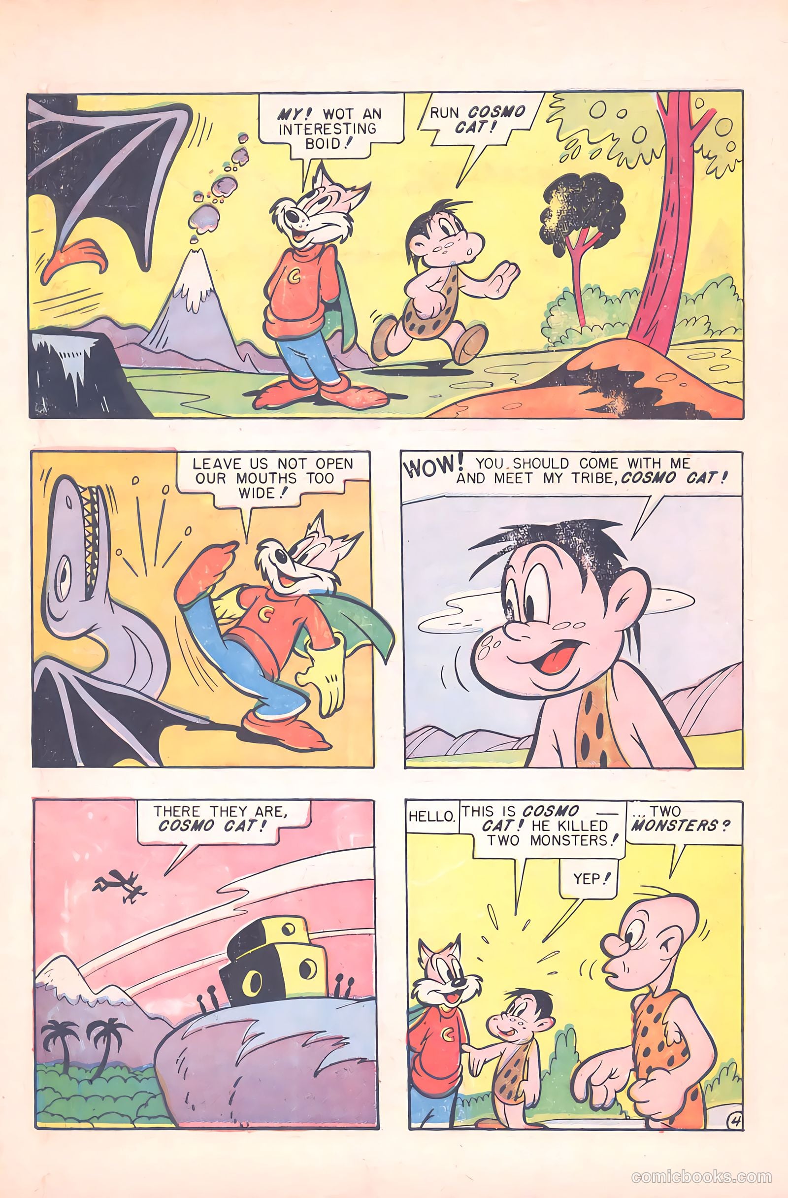 Cosmo Cat #4 (1957) — page 6 of 36