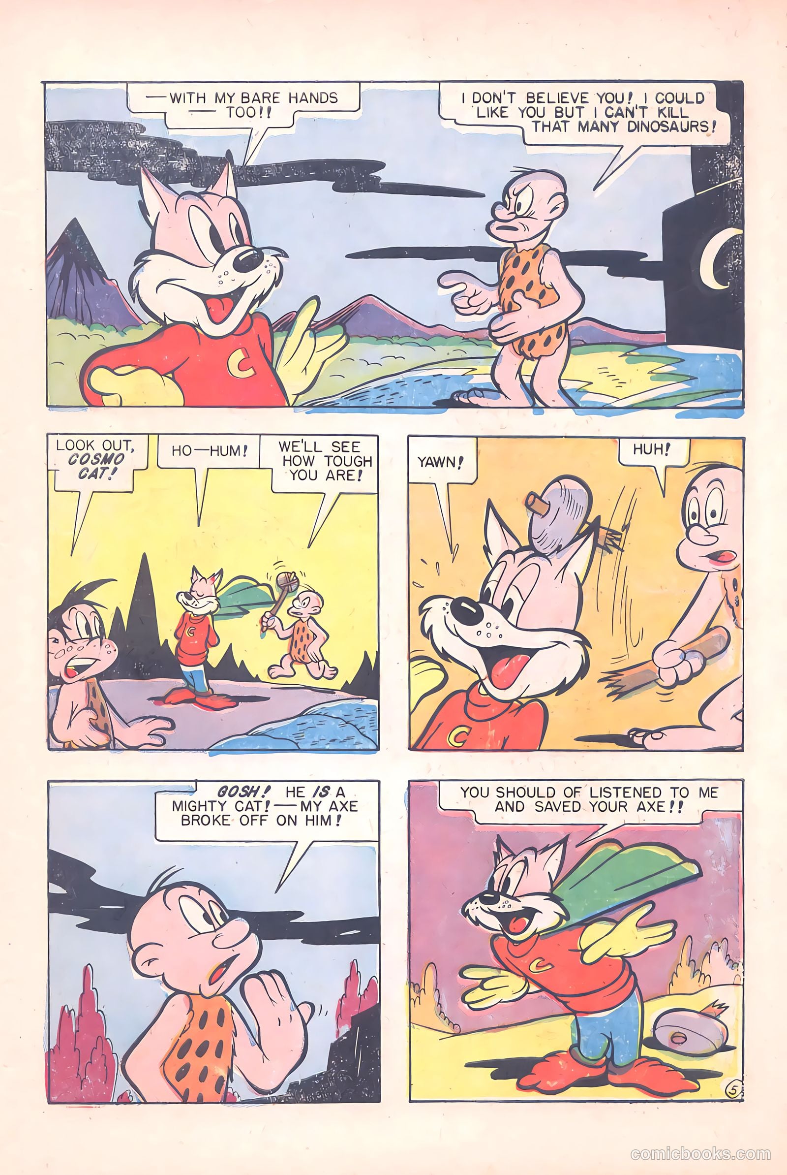 Cosmo Cat #4 (1957) — page 7 of 36